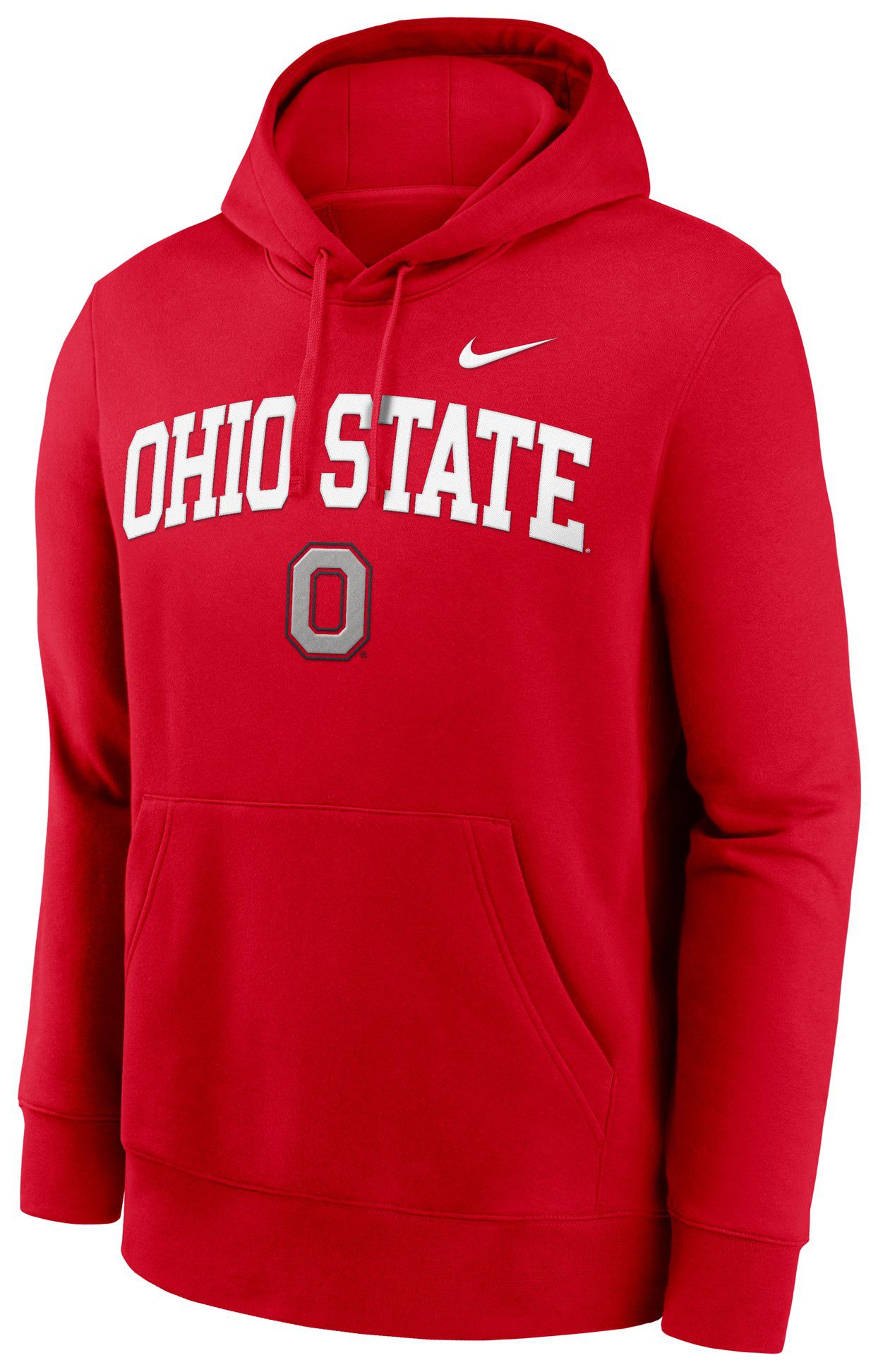 Nike Adult Ohio State Buckeyes Club Fleece University Red Hoodie product image