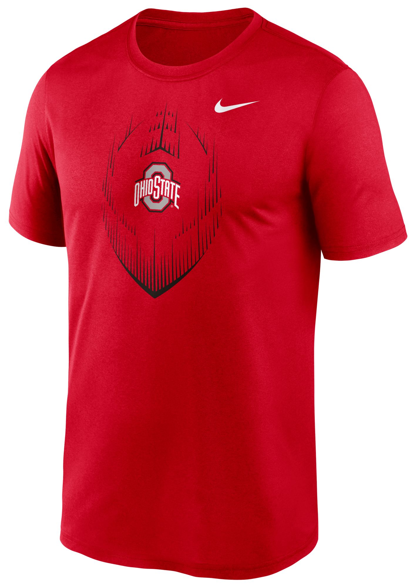 Nike Men's Ohio State Buckeyes Scarlet Dri-FIT Legend Icon T-Shirt product image