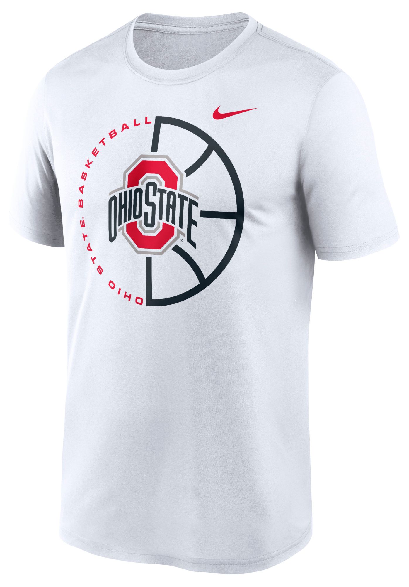 Nike Men's Ohio State Buckeyes White Icon T-Shirt product image