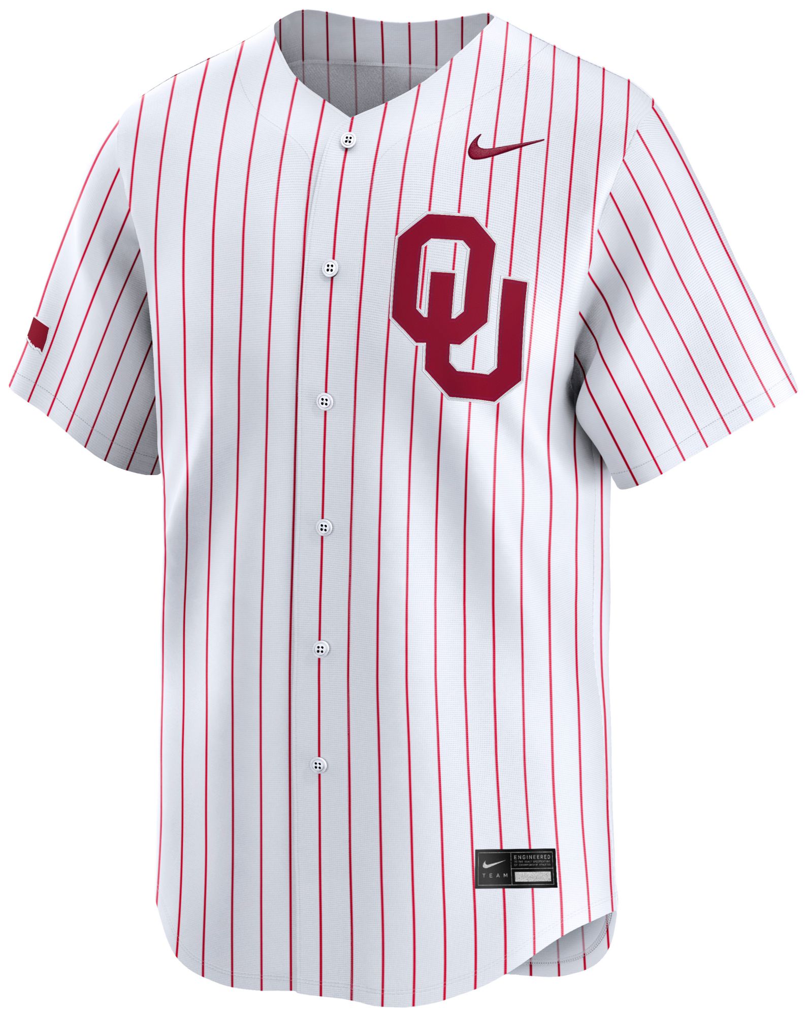 NCAA Men's Oklahoma Sooners White Baseball Replica Jersey product image