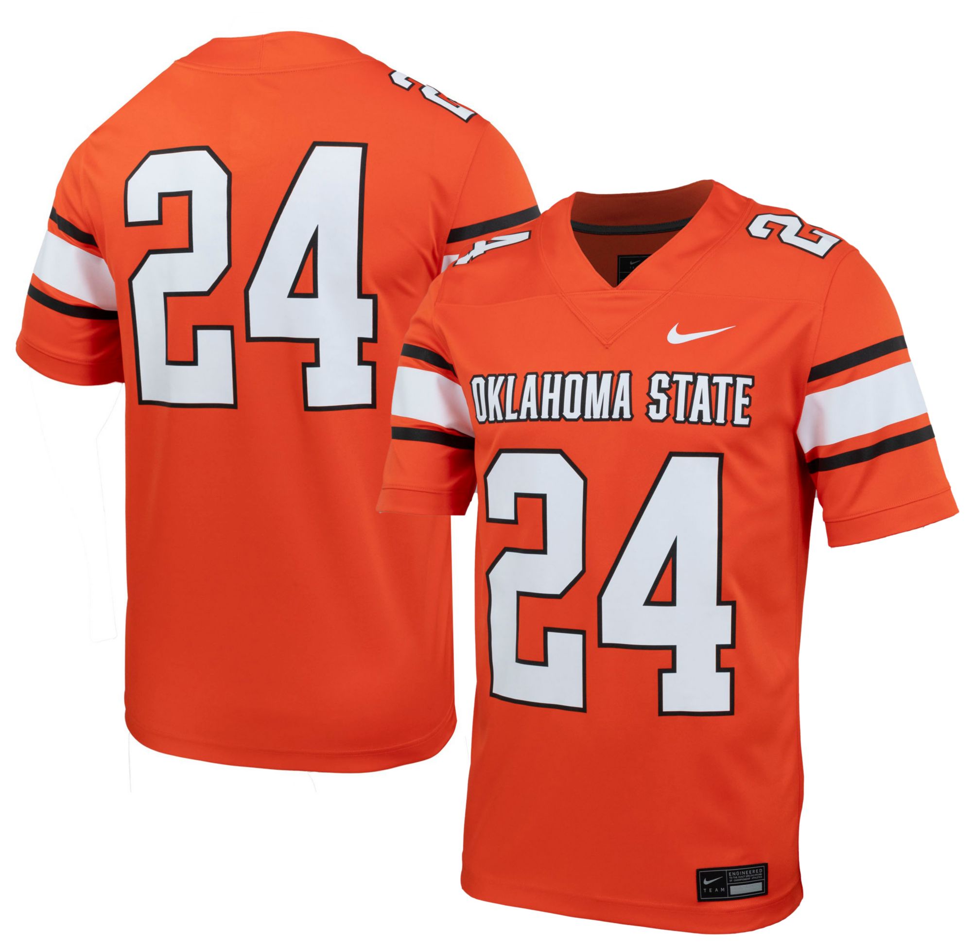 Nike Men's Oklahoma State Cowboys #1 Orange Replica Alternate Football Jersey product image