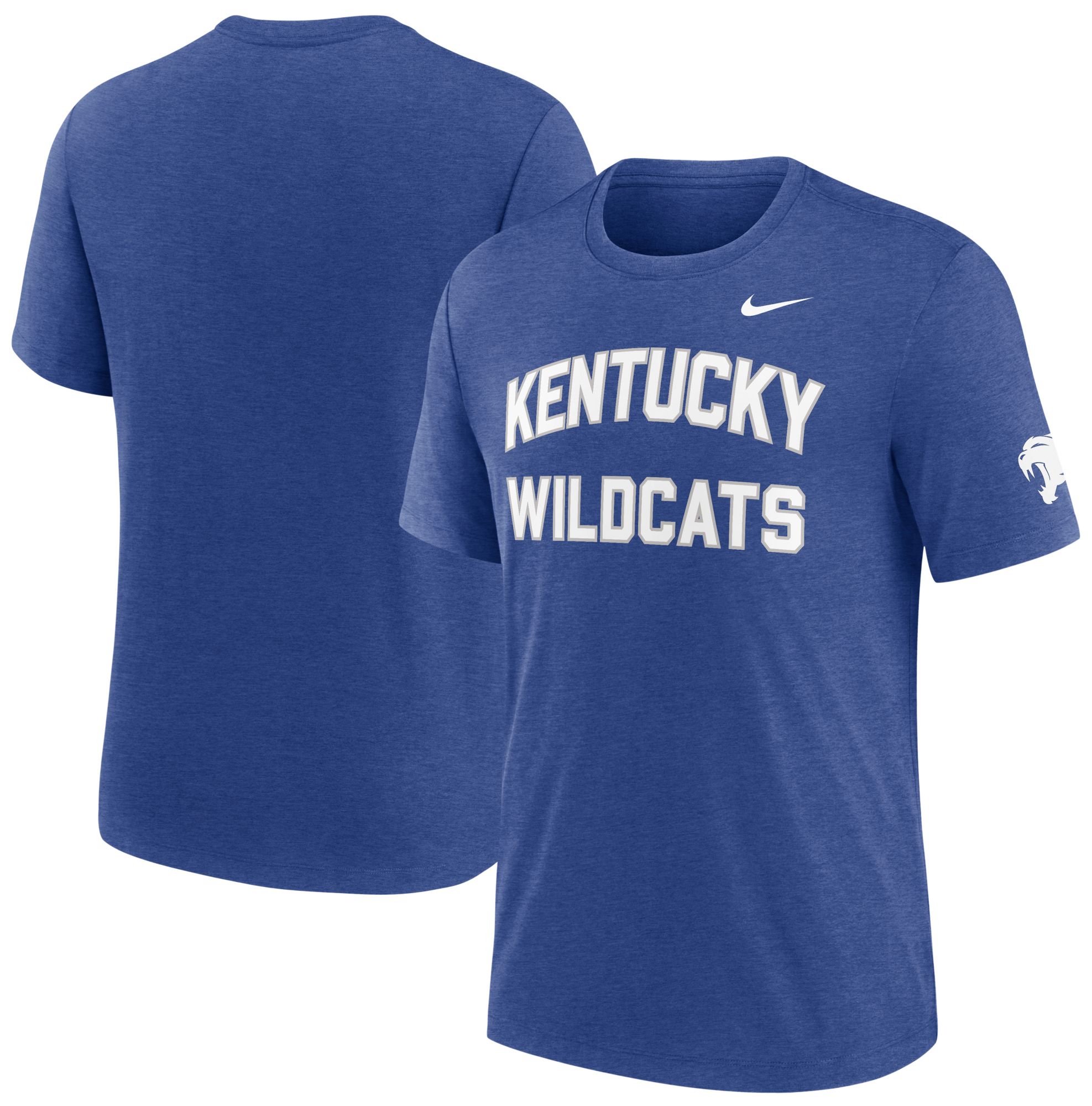 Nike Men's Kentucky Wildcats Blue Authentic Tri-Blend T-Shirt product image