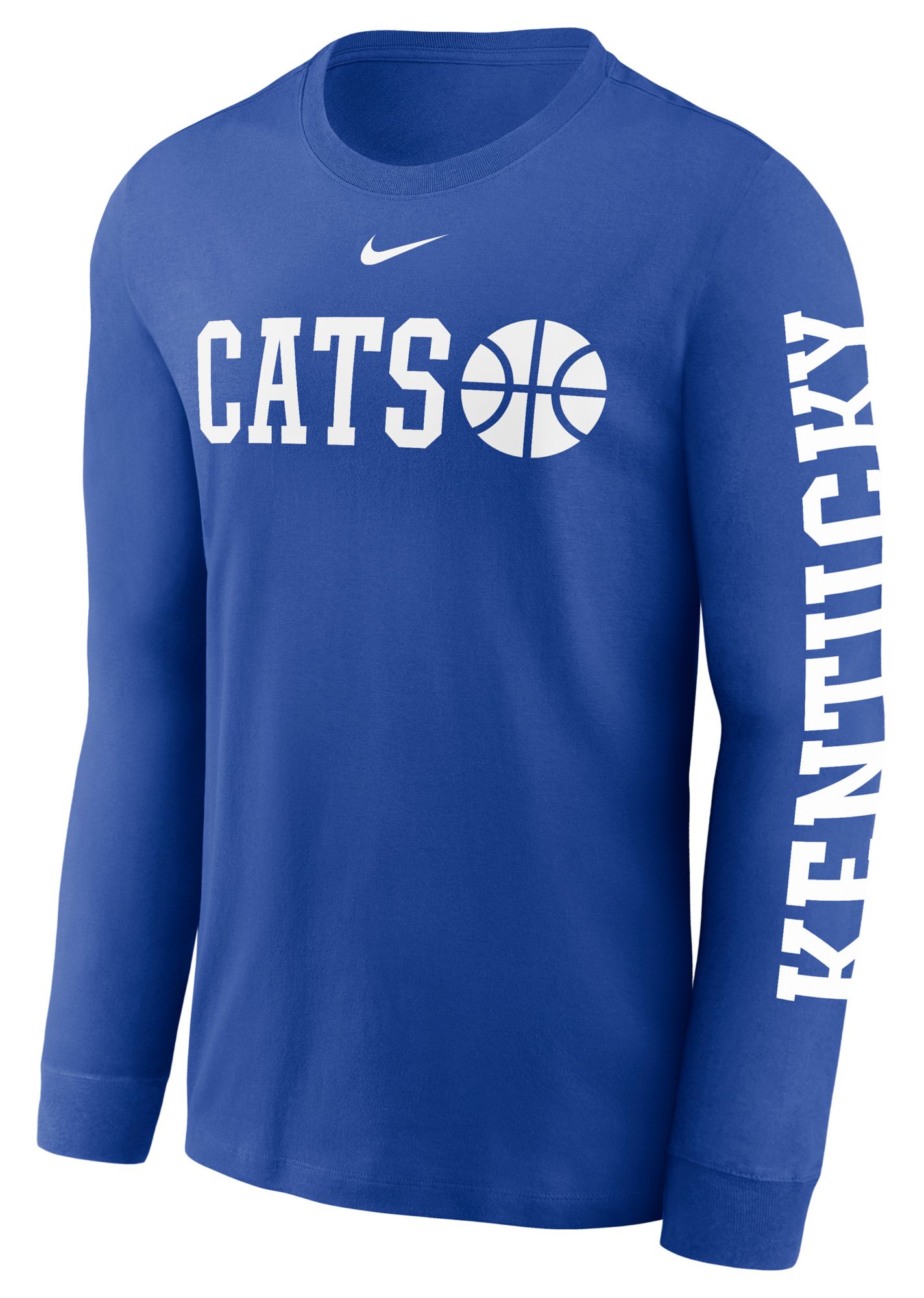 Nike Men's Kentucky Wildcats Game Royal Icon Long Sleeve T-Shirt product image