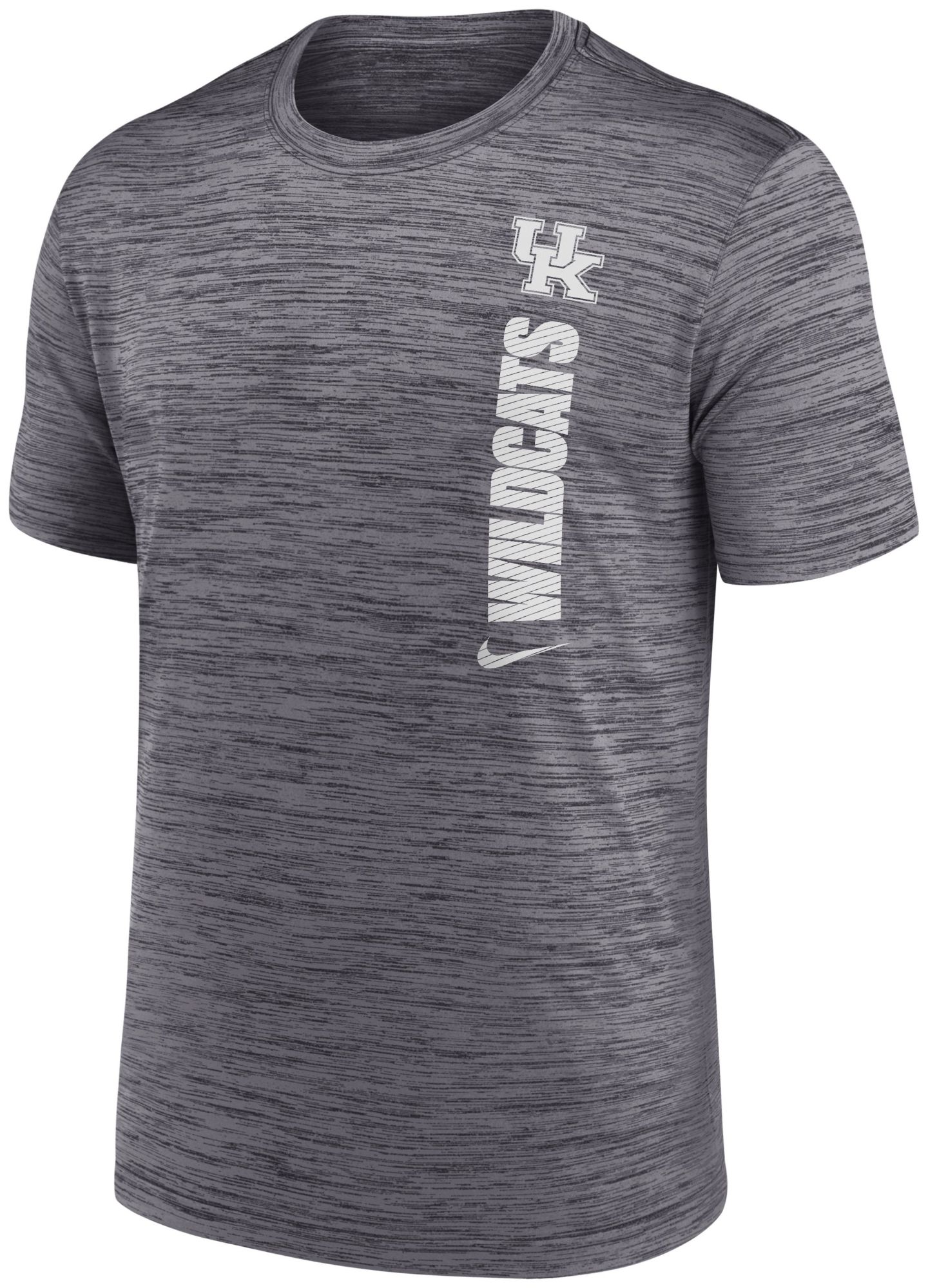 Nike Men's Kentucky Wildcats Gray Dri-FIT Velocity Logo T-Shirt product image