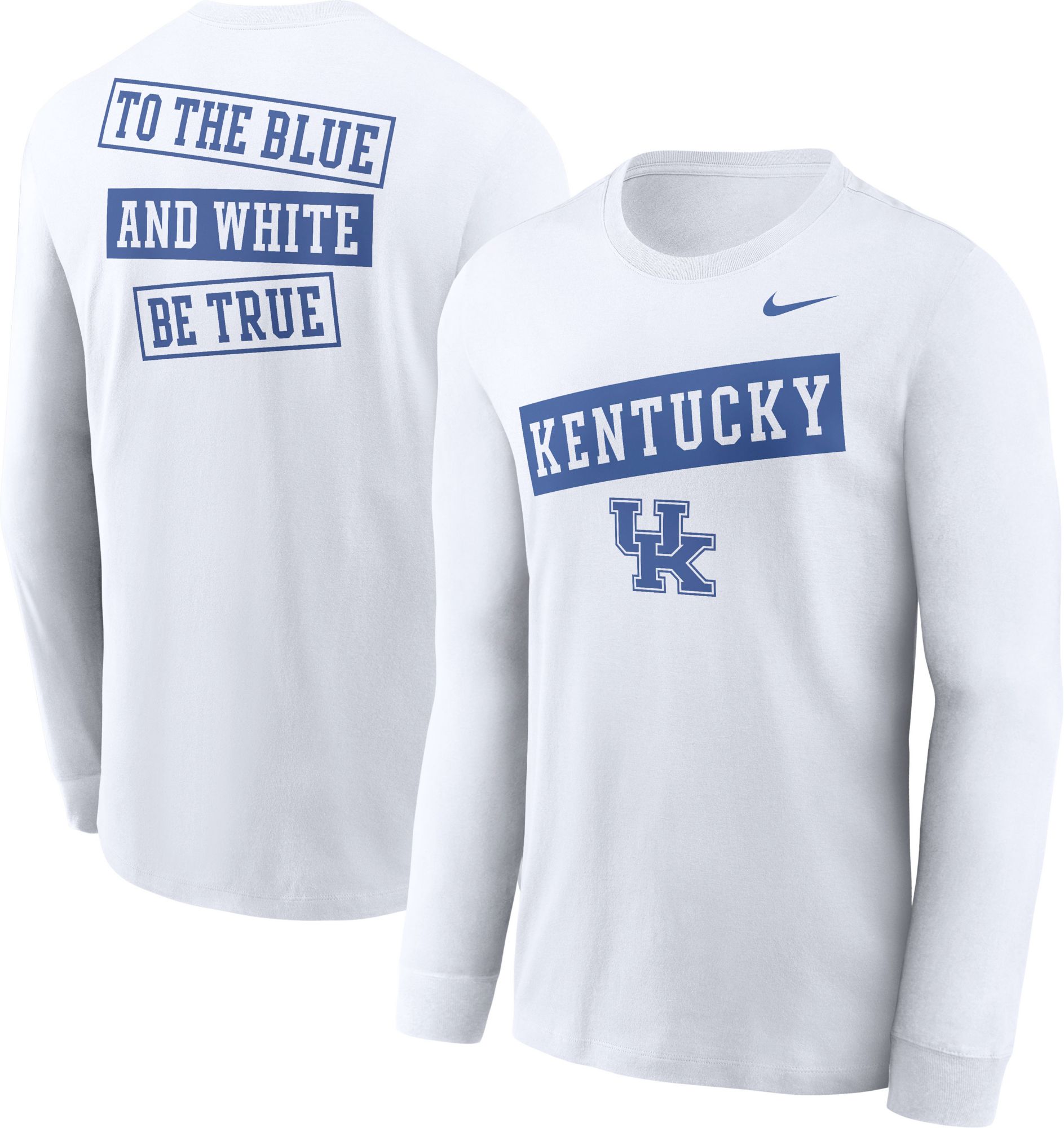 Nike Adult Kentucky Wildcats 2Sided White Long Sleeve T-Shirt product image