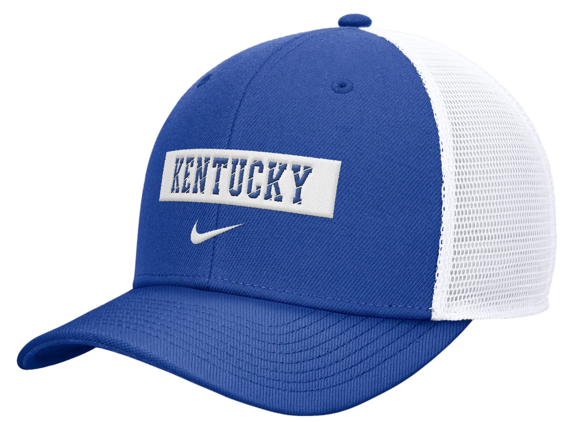 Nike Men's Kentucky Wildcats White Wordmark Trucker Adjustable Hat product image