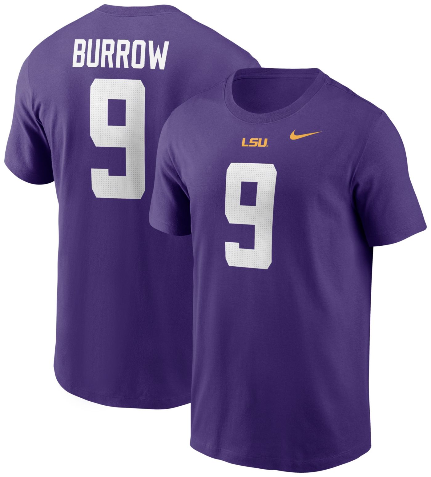 LSU TIGERS JOE BURROW shops JERSEY