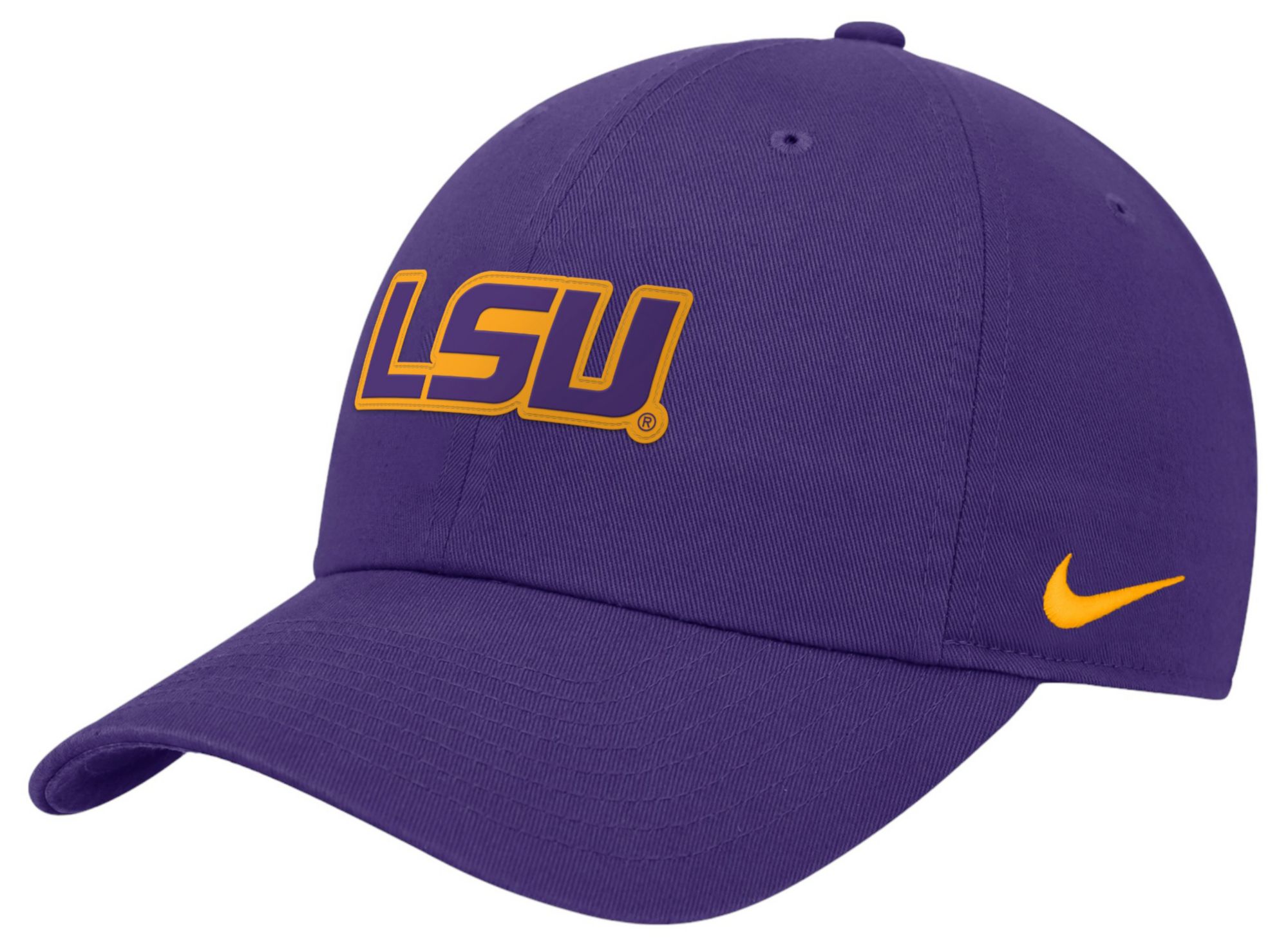 Nike Men's LSU Tigers Purple Club Slouch Adjustable Hat product image