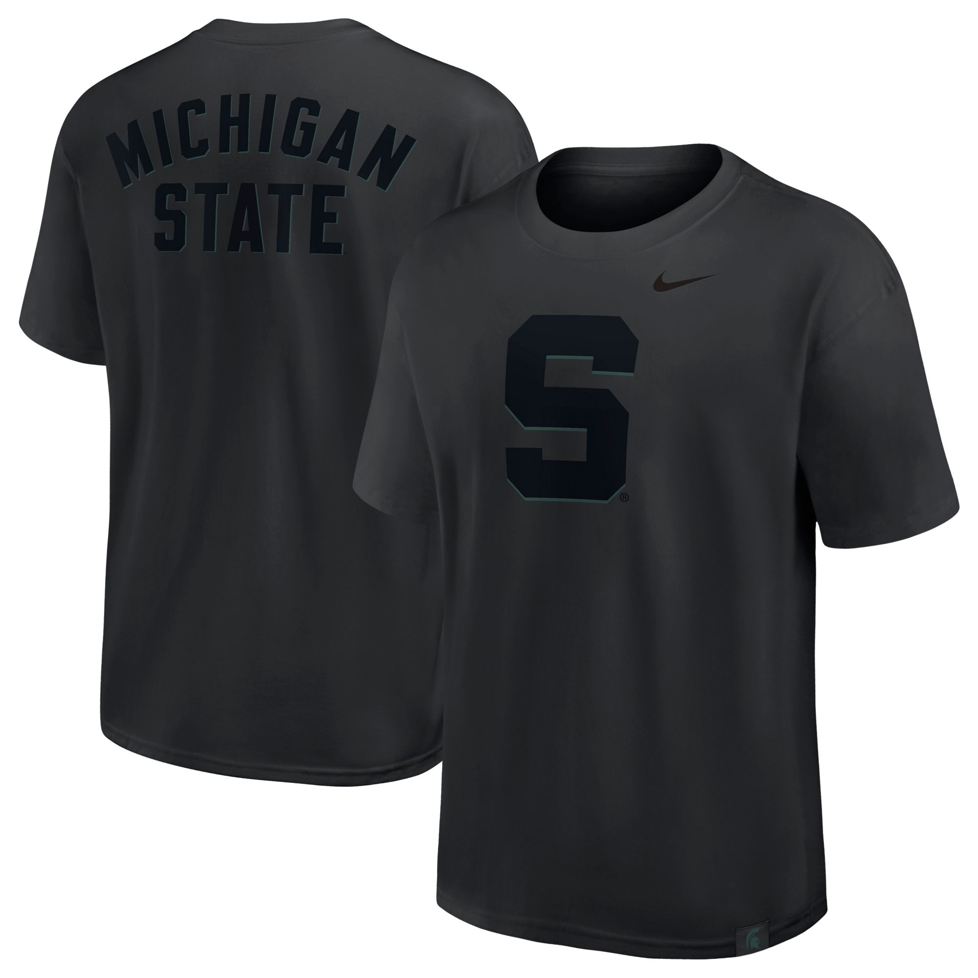 Nike Men's Michigan State Spartans Black Max90 Stat T-Shirt product image