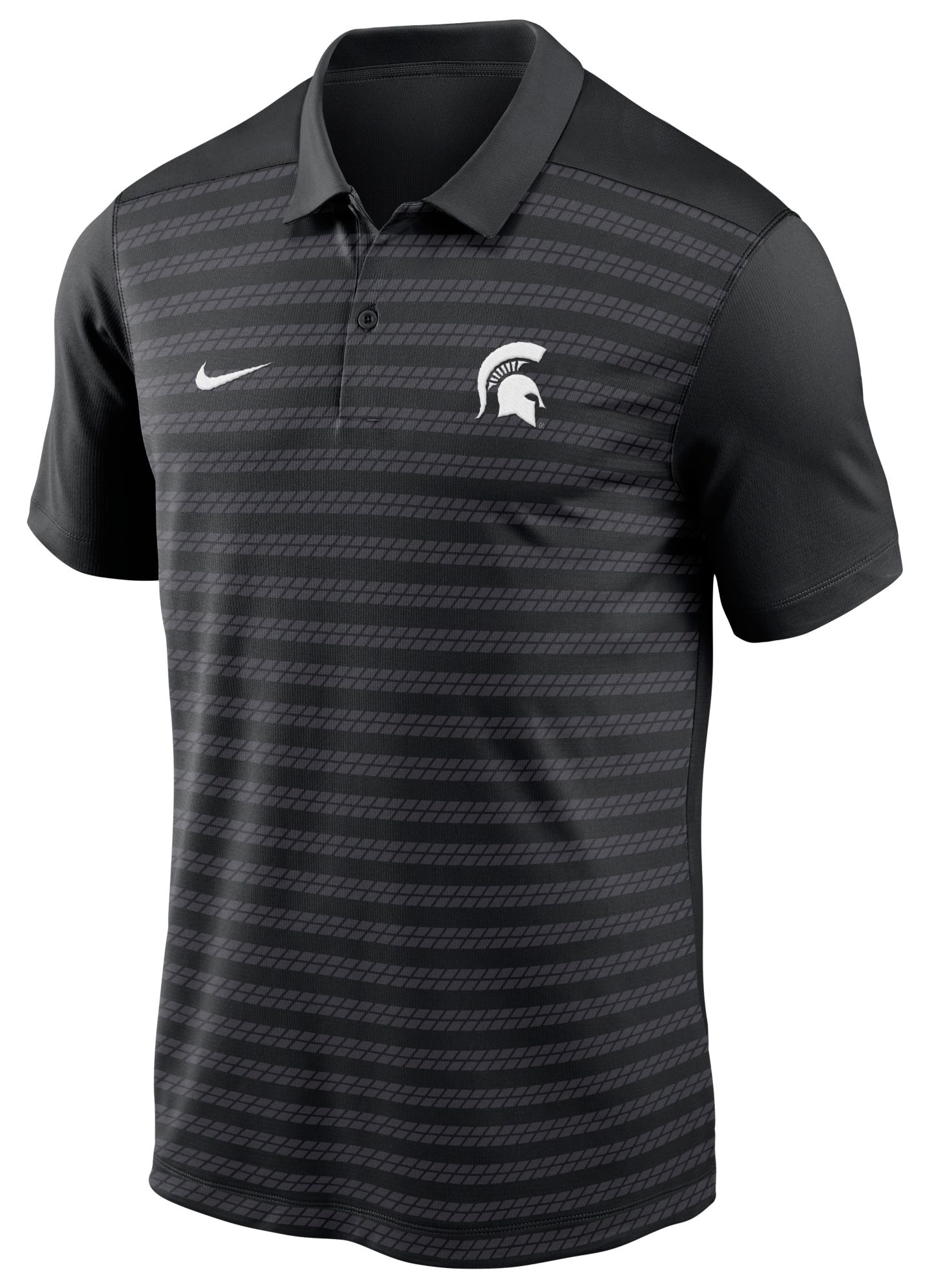 Nike Men's Michigan State Spartans Black Dri-FIT Victory Polo product image