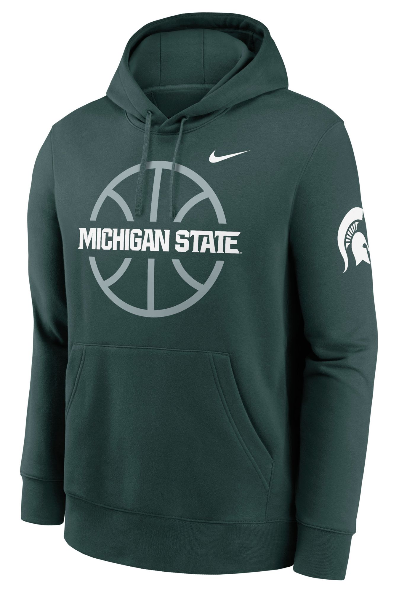 Nike Men's Michigan State Spartans Pro Green Icon Hoodie product image