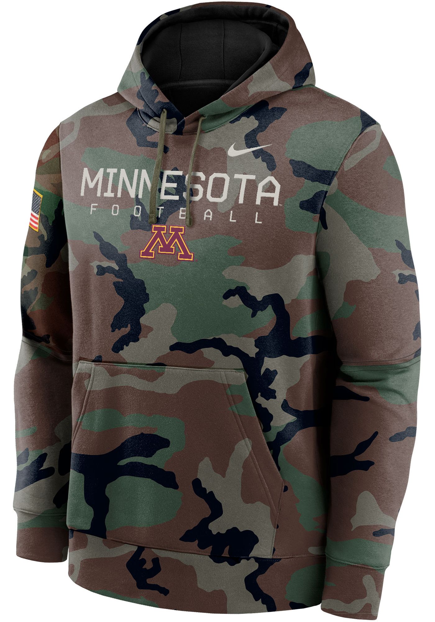 Nike dri fit mn gophers Zip up shops Hoodie