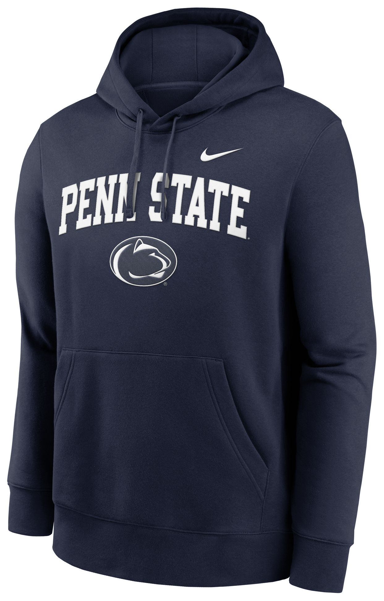 Nike Adult Penn State Nittany Lions Club Fleece College Navy Hoodie product image