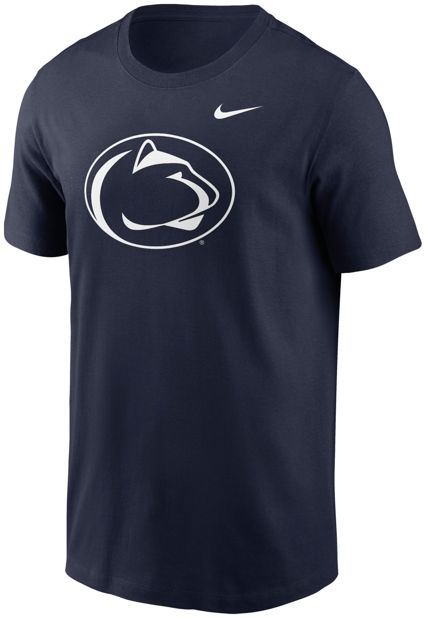 Nike Men's Penn State Nittany Lions Navy Core Cotton Logo T-Shirt product image