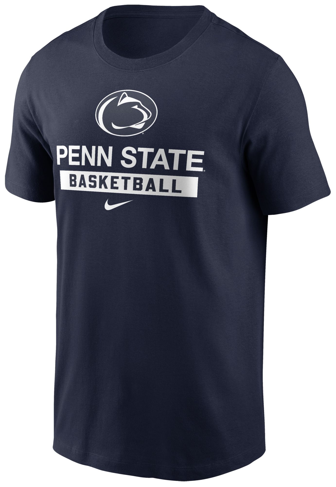 Nike Men's Penn State Nittany Lions Navy Basketball T-Shirt product image