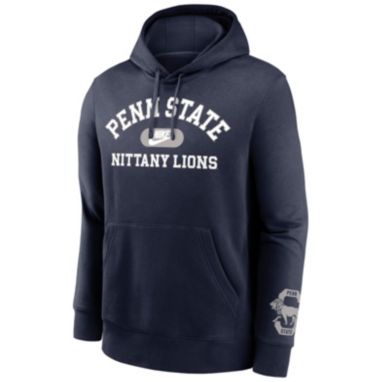 sorry, Nike Men's Penn State Nittany Lions Navy Club Fleece Retro Double-Hit Pullover Hoodie is currently out of stock