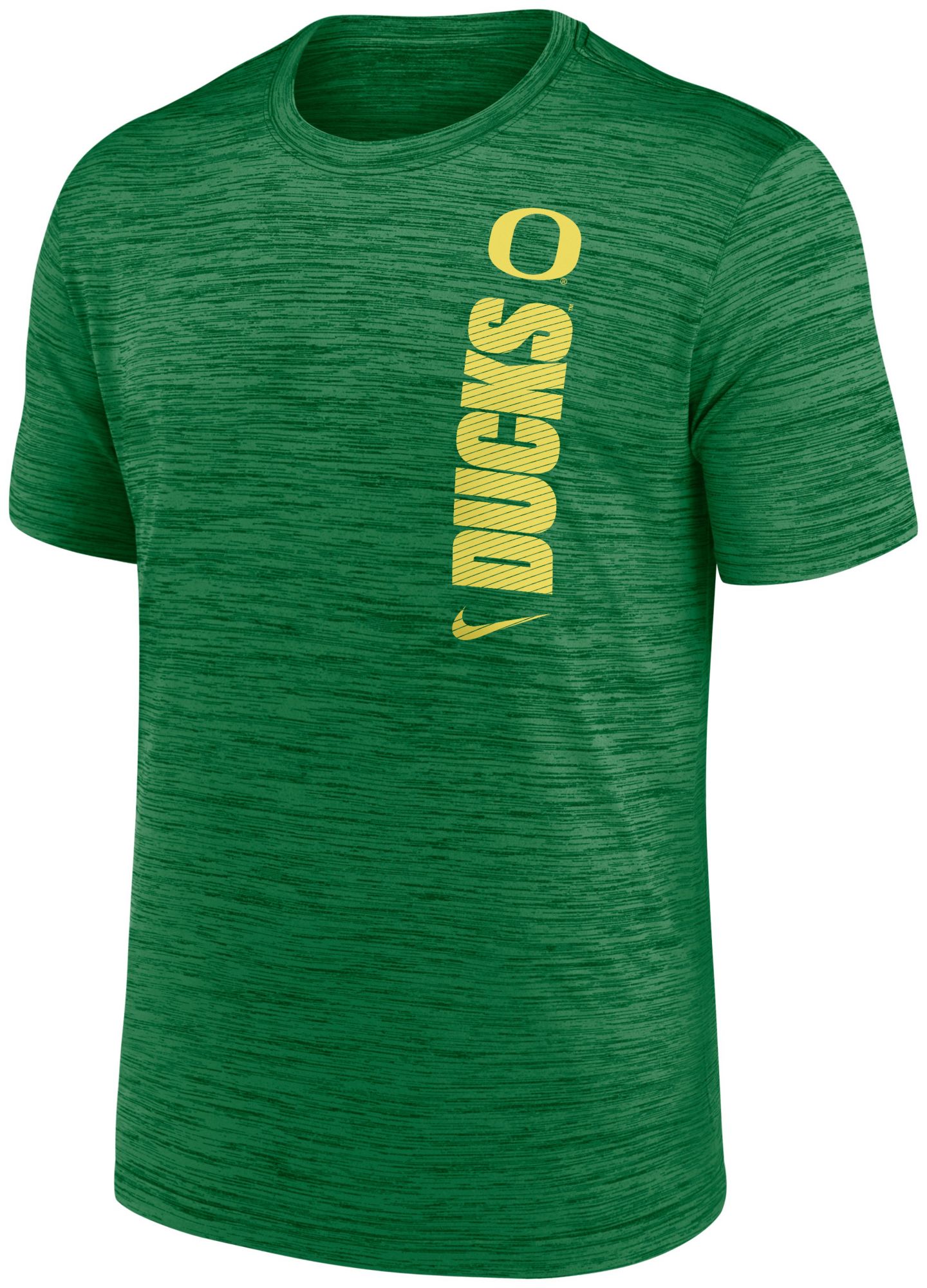 Nike Men's Oregon Ducks Green Dri-FIT Velocity Logo T-Shirt product image