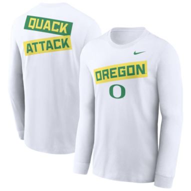 sorry, Nike Adult Oregon Ducks 2Sided White Long Sleeve T-Shirt is currently out of stock