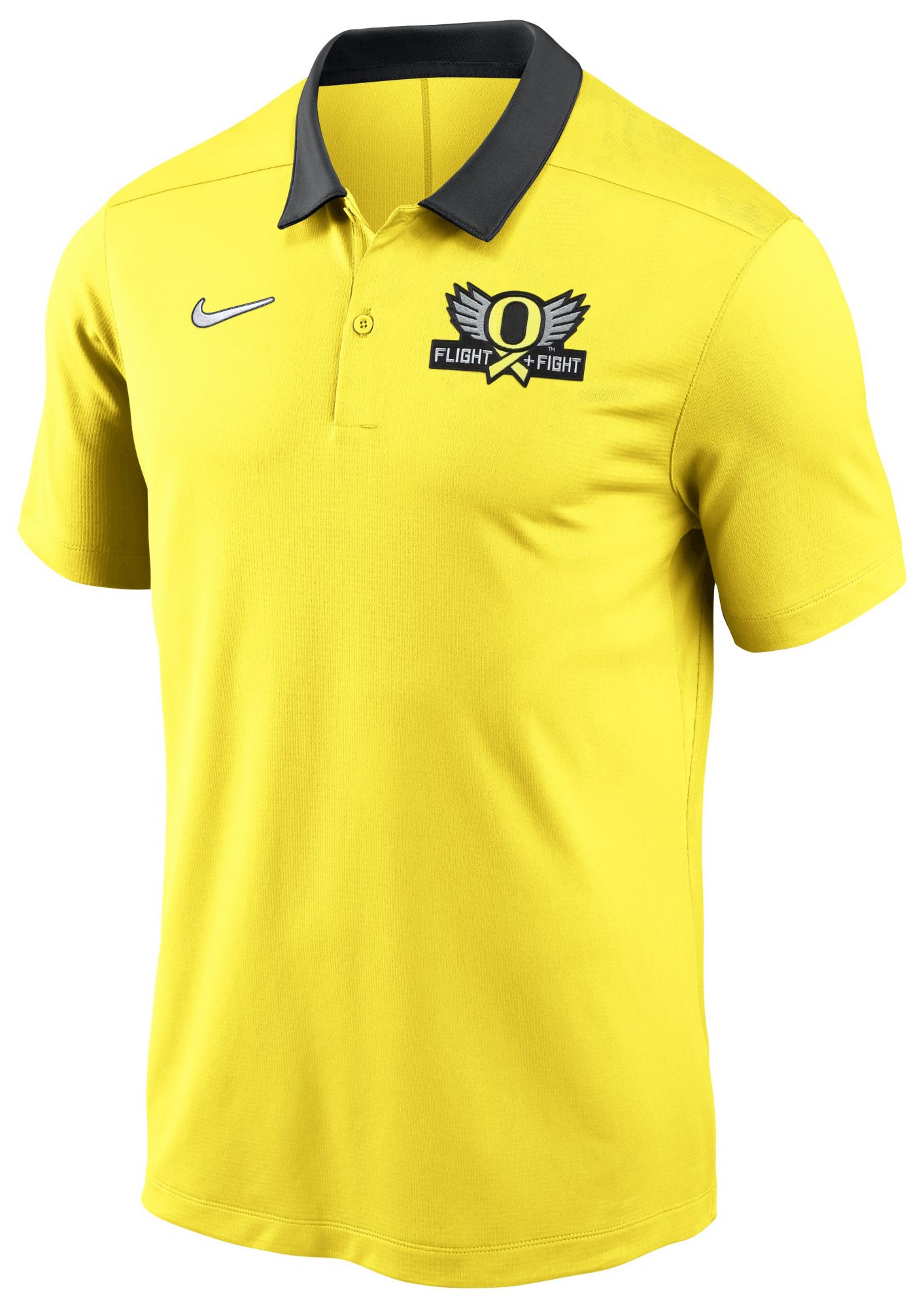Nike Men's Oregon Ducks Yellow Dri-FIT Alternate Logo Polo product image