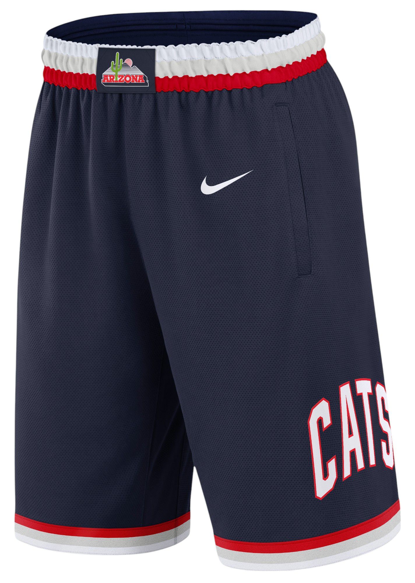 Nike Men's Arizona Wildcats College Navy Replica Basketball Shorts product image