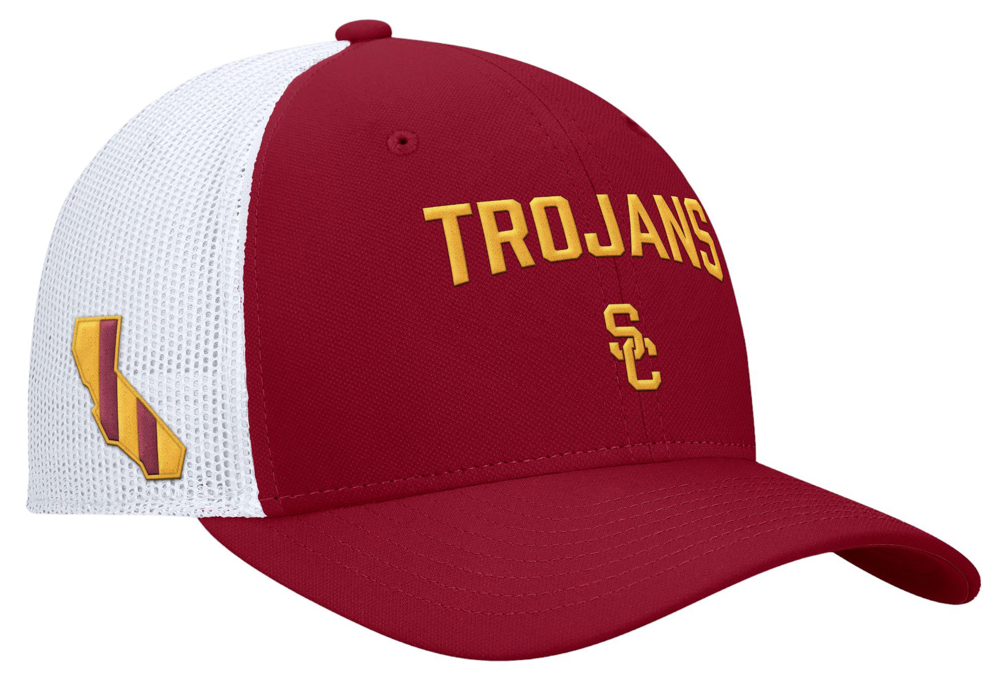 Nike Men's USC Trojans Cardinal Rise Adjustable Trucker Hat product image