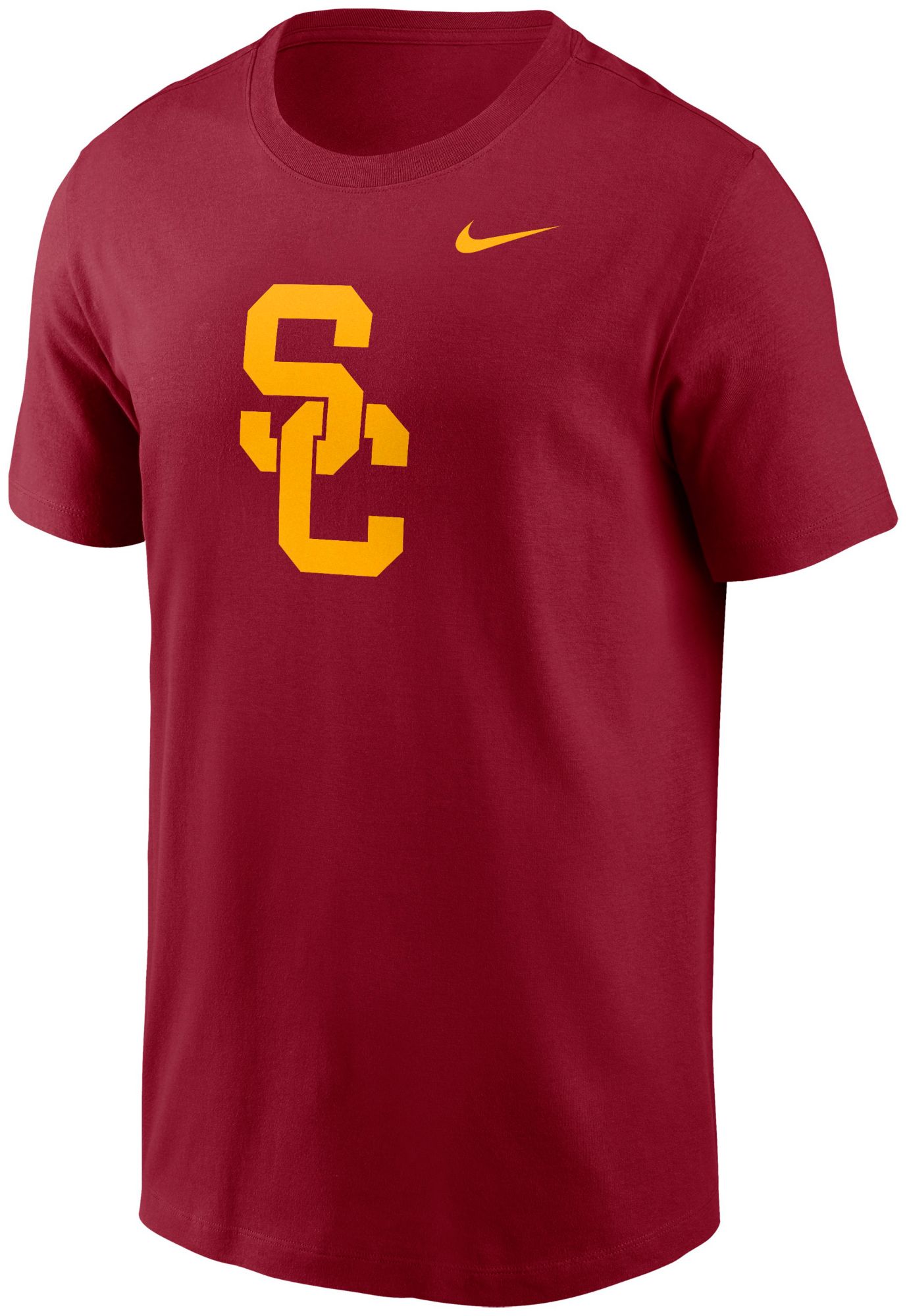 Nike Men's USC Trojans Cardinal Core Cotton Logo T-Shirt product image