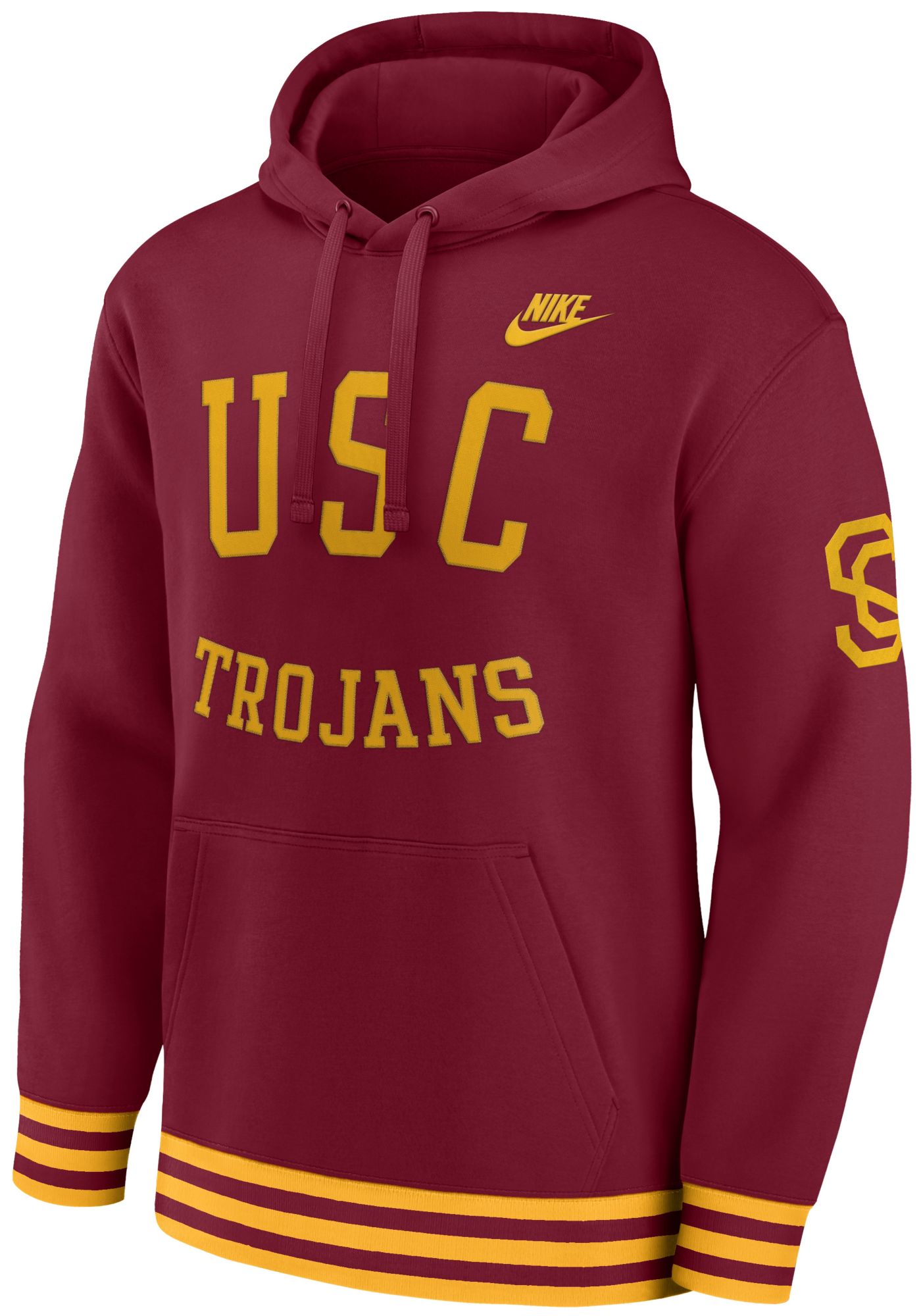 Nike Men's USC Trojans Team Crimson Retro Hoodie product image