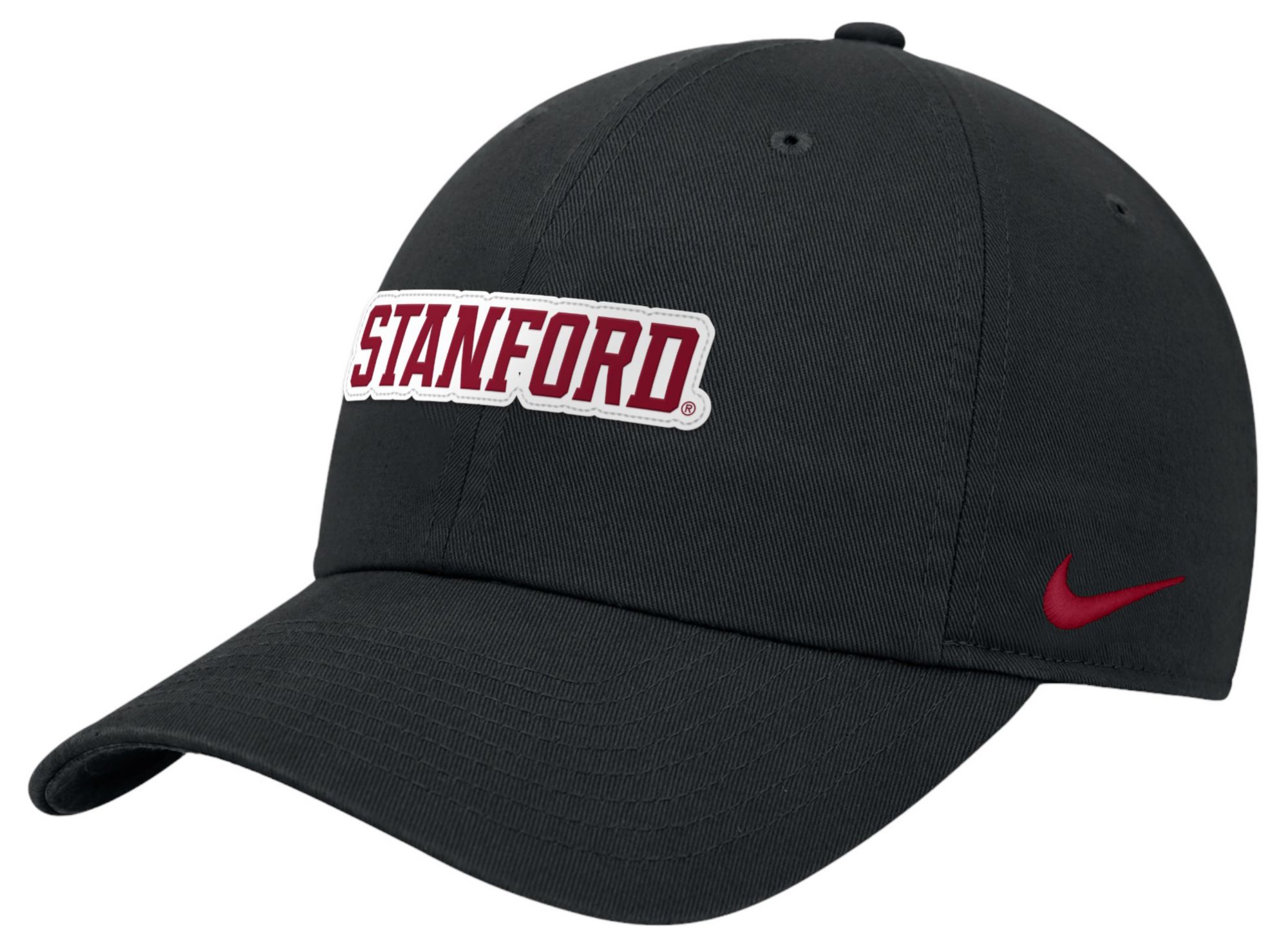 Nike Men's Stanford Cardinal Black Club Slouch Adjustable Hat product image