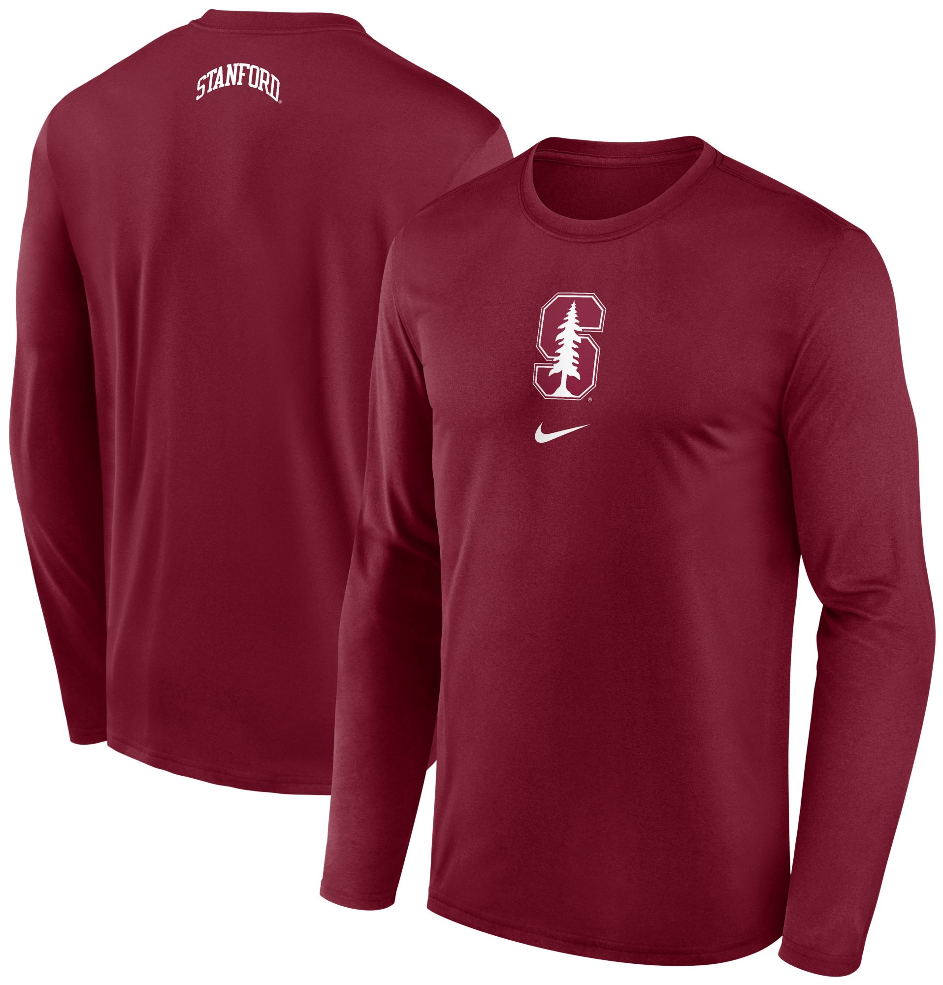 Nike Men's Stanford Cardinal Team Crimson Shoot Long Sleeve T-Shirt product image