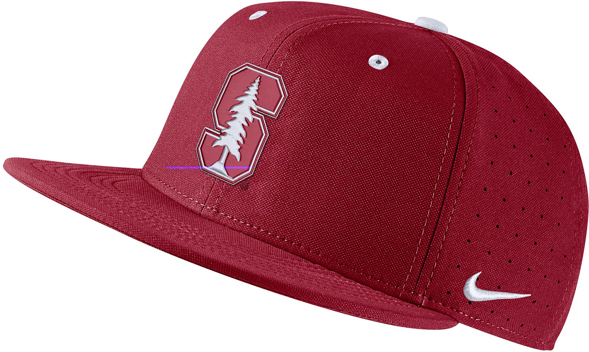 Nike Men's Stanford Cardinal Dri-FIT Aero True Baseball Fitted Hat