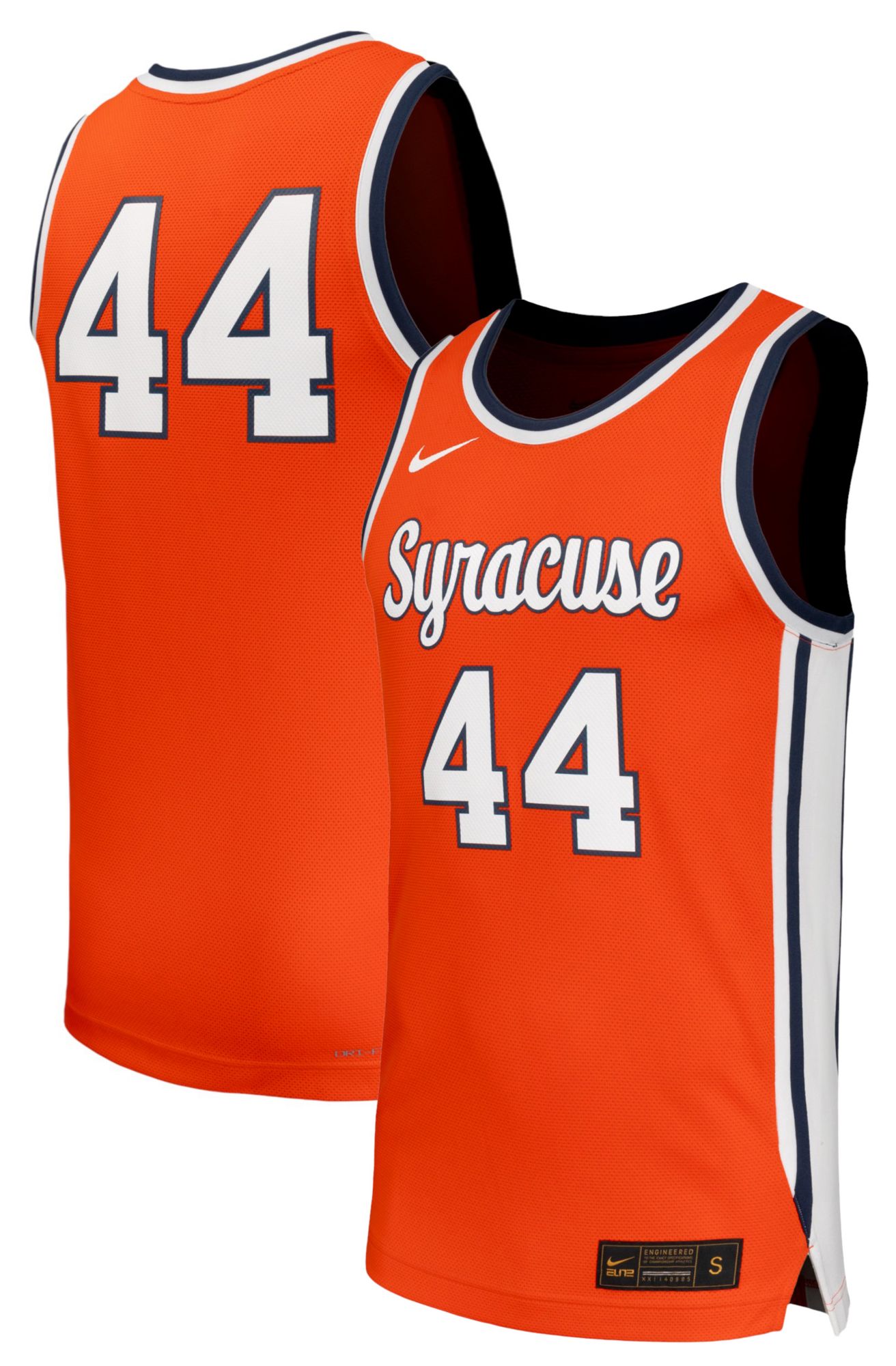 Nike Men's Syracuse Orange Orange Replica Basketball Jersey product image