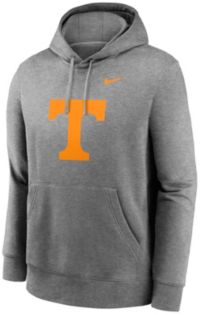 Nike Adult Tennessee Volunteers Dk Grey Heather Club Fleece Hoodie