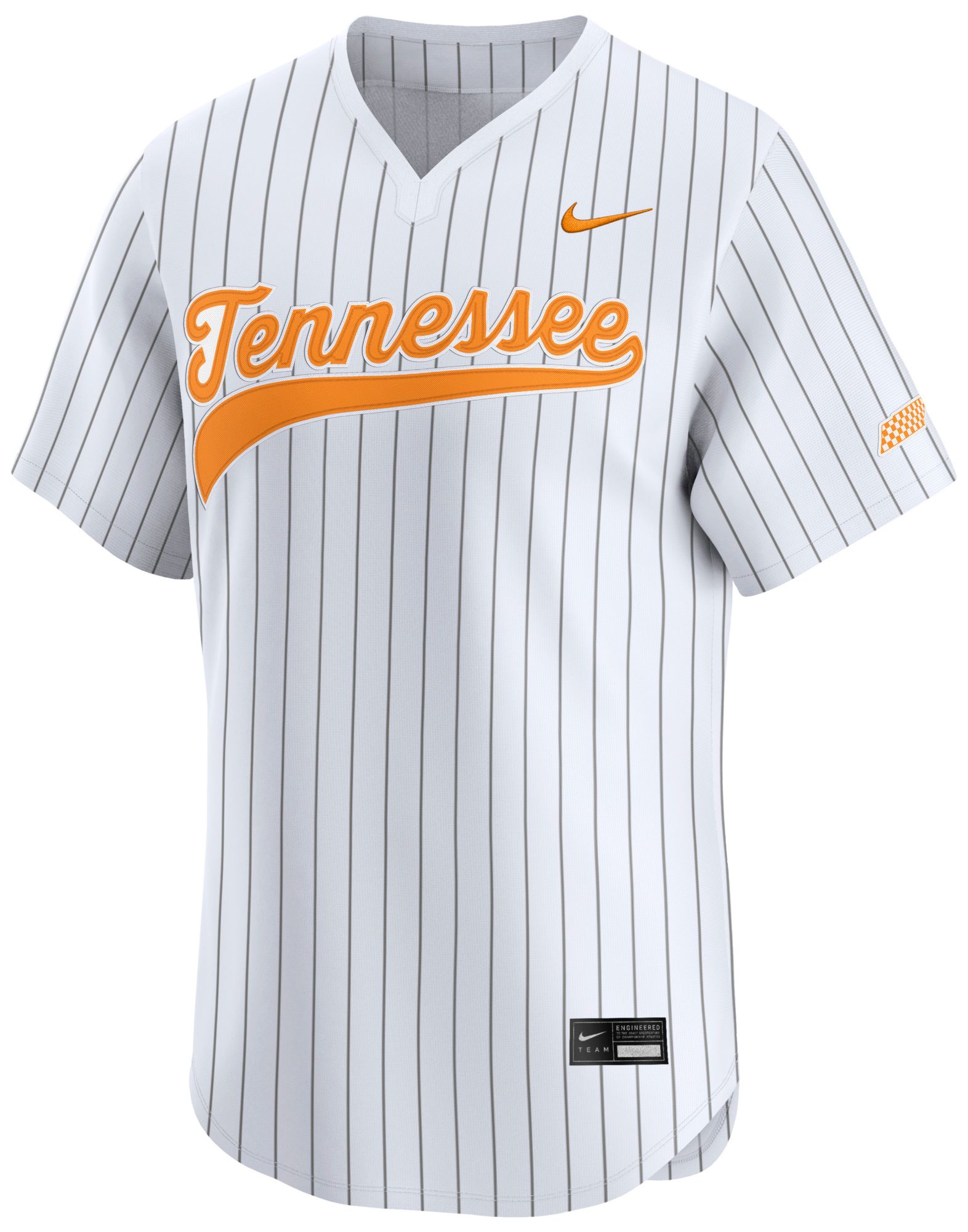 NCAA Men's Tennessee Volunteers White Baseball Replica Jersey product image