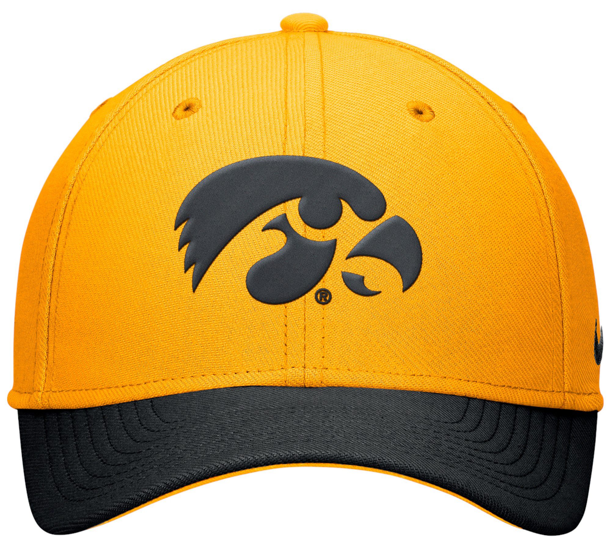 Nike Adult Iowa Hawkeyes Gold Toddler Swooshflex Hat product image