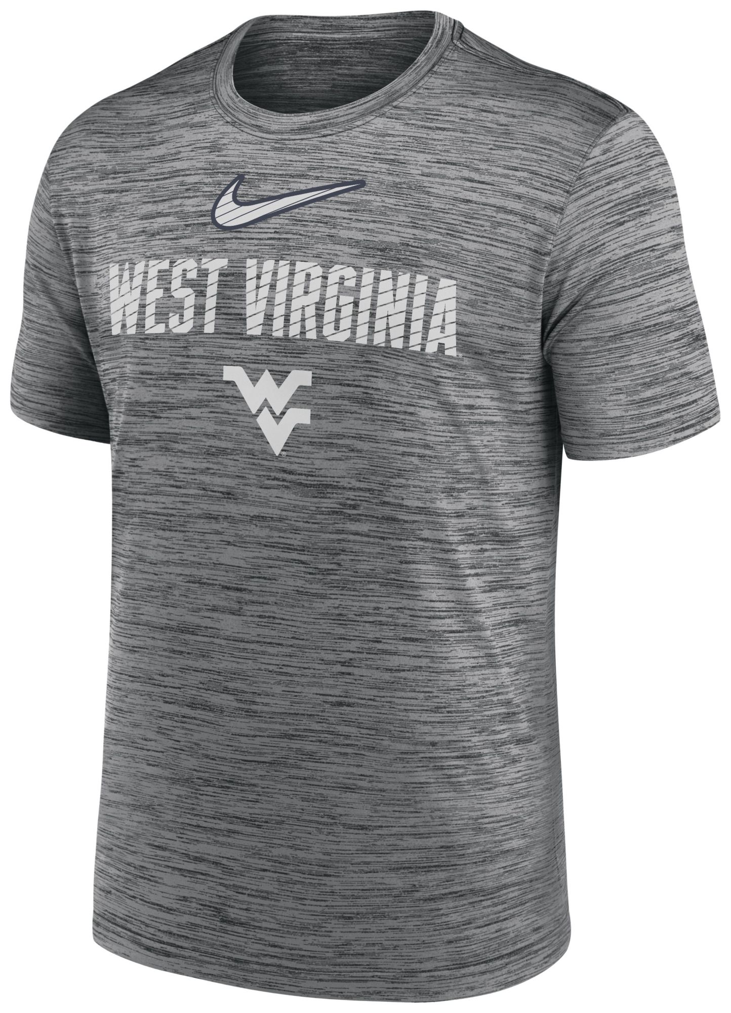 Nike Men's West Virginia Mountaineers Anthracite Dri-FIT Velocity T-Shirt product image