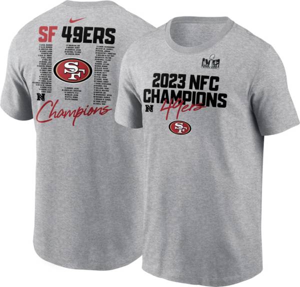 San francisco 49ers store nfc championship shirts