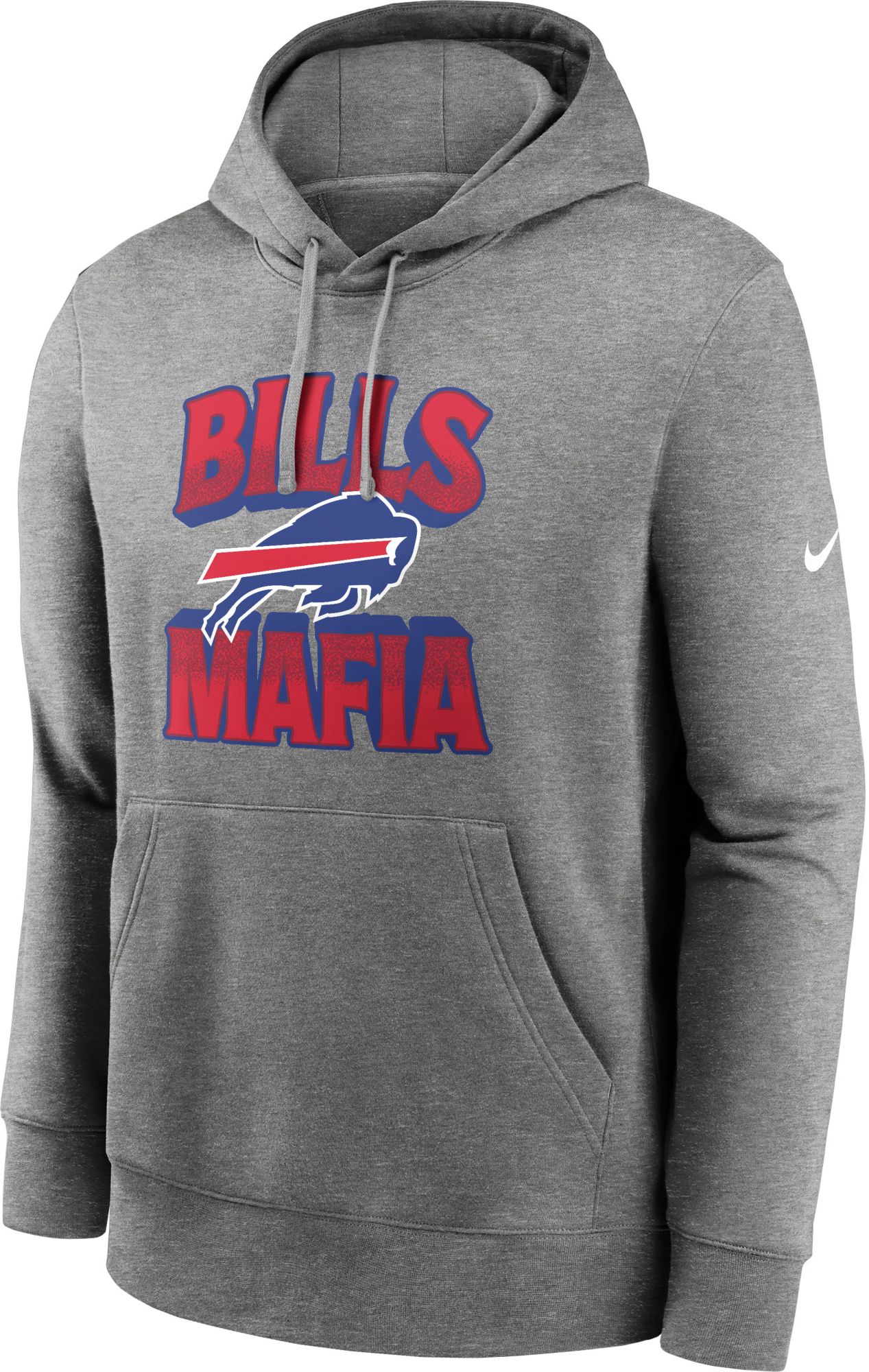 Nike Adult Buffalo Bills Grey Club Fleece Hoodie product image
