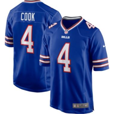 sorry, Nike Men's Buffalo Bills James Cook #4 Royal Blue Game Jersey is currently out of stock