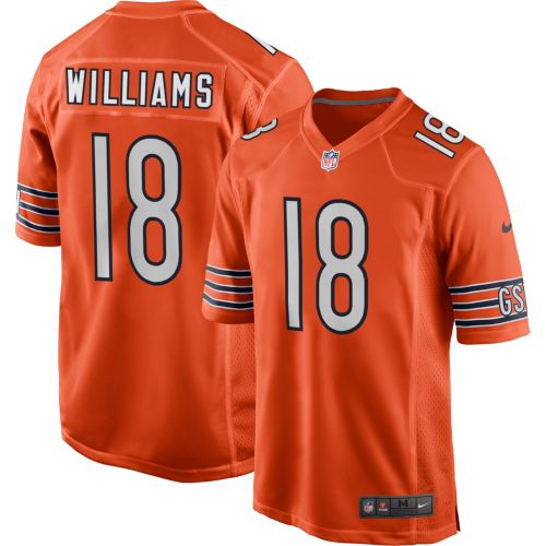 Nike Men's Chicago Bears Caleb Williams #18 Navy Game Jersey
