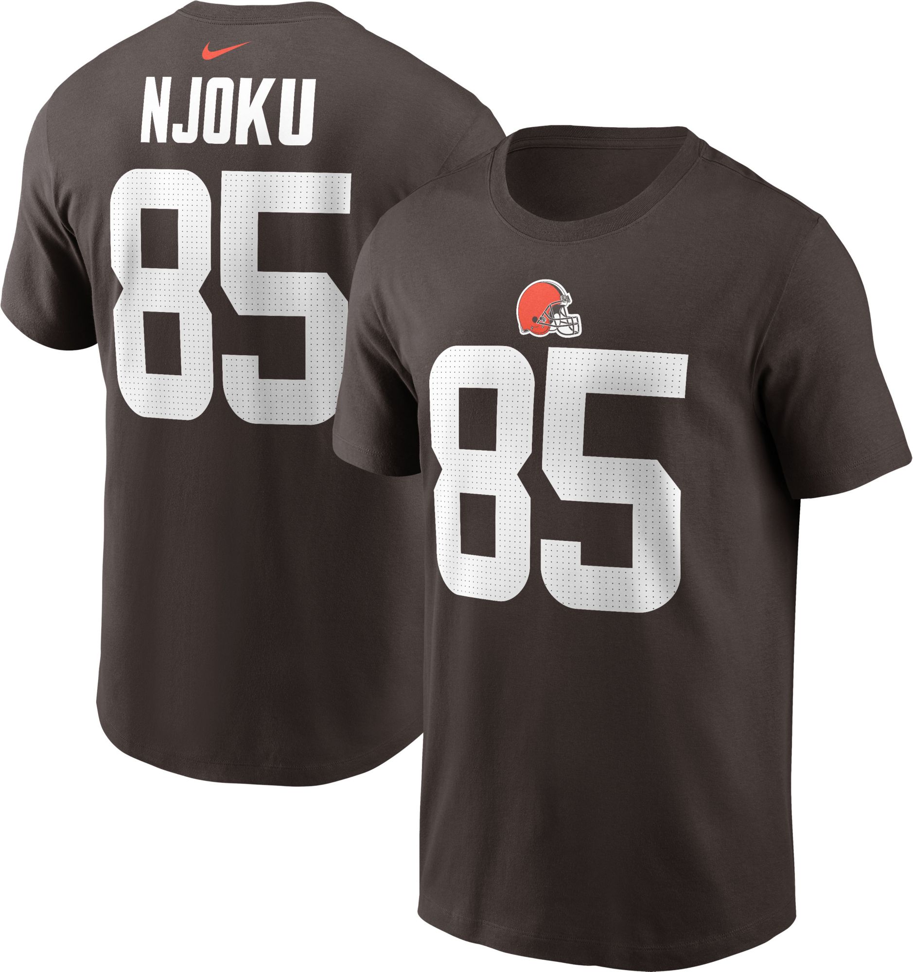 Nike Cleveland Browns No85 David Njoku Olive/Camo Youth Stitched NFL Limited 2017 Salute to Service Jersey