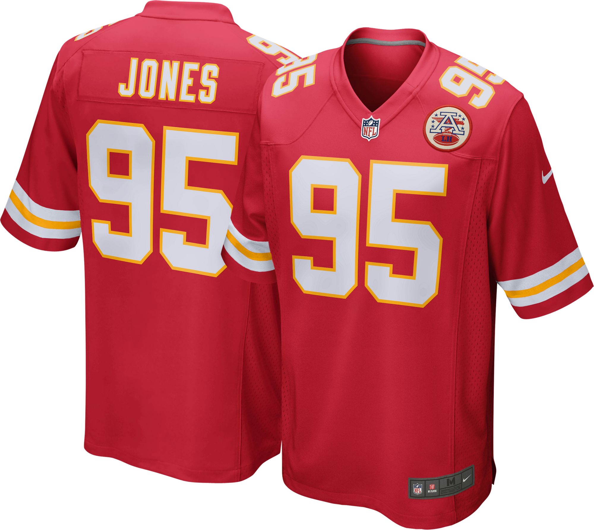 Nike Men's Kansas City Chiefs Chris Jones #95 Red Game Jersey product image