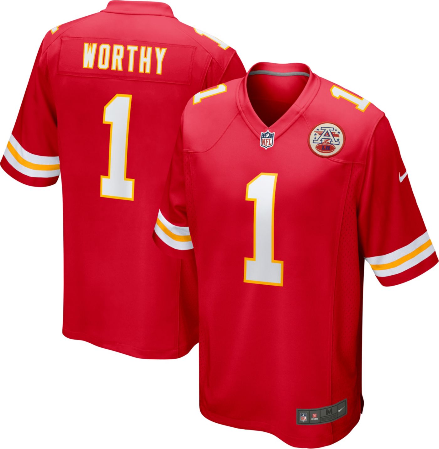 Nike Men s Kansas City Chiefs Xavier Worthy Red Game Jersey Dick s Sporting Goods