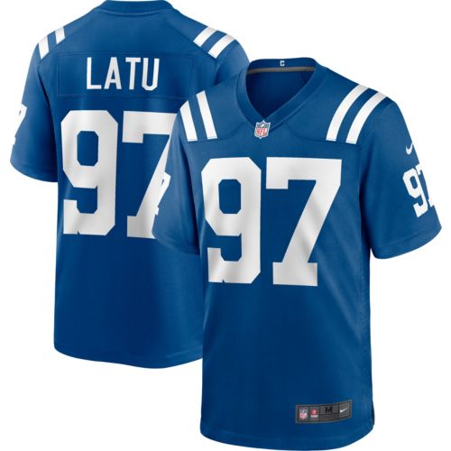 Nike Men's Indianapolis Colts Jonathan Taylor #28 Blue Game Jersey