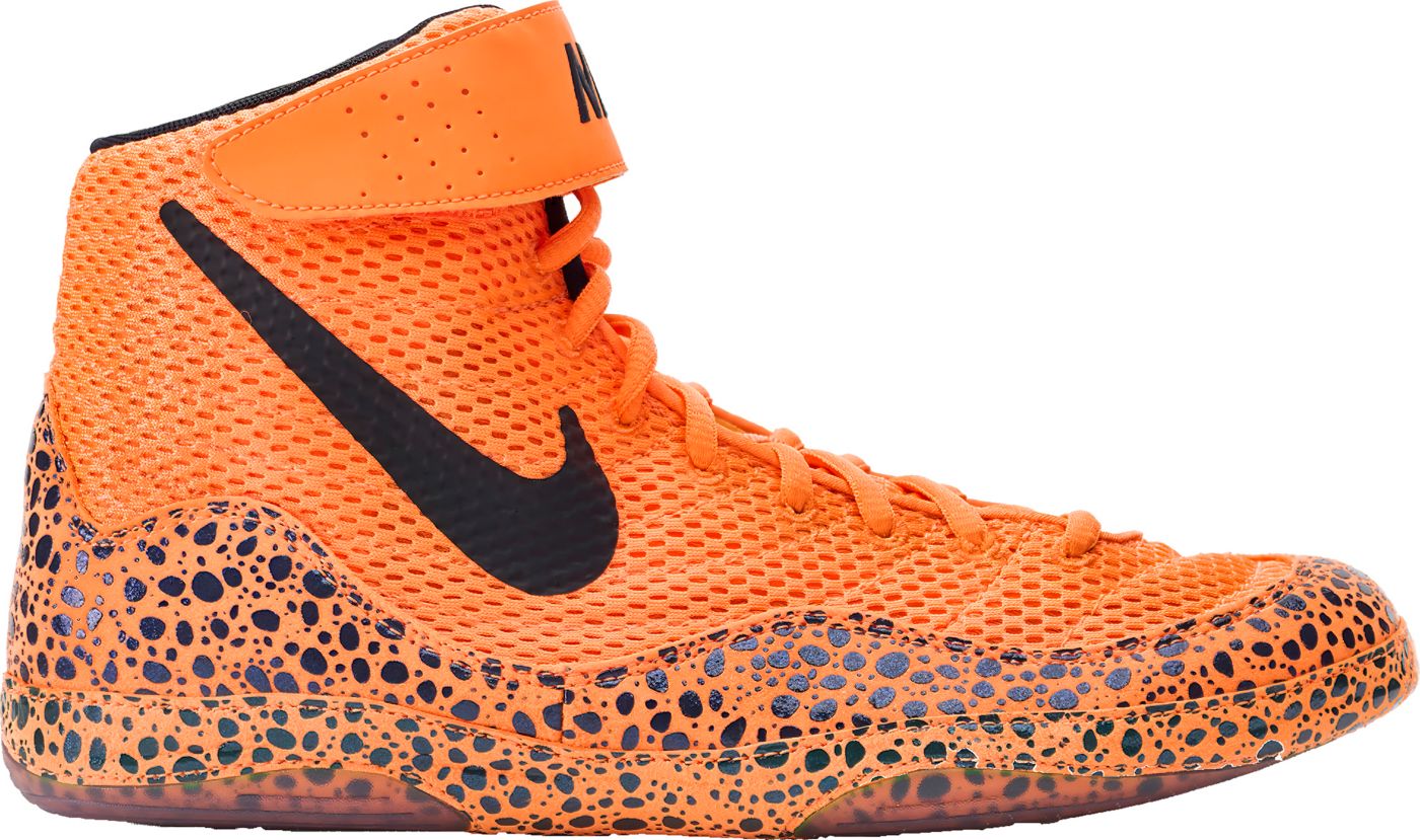 Black and orange nike wrestling shoes online