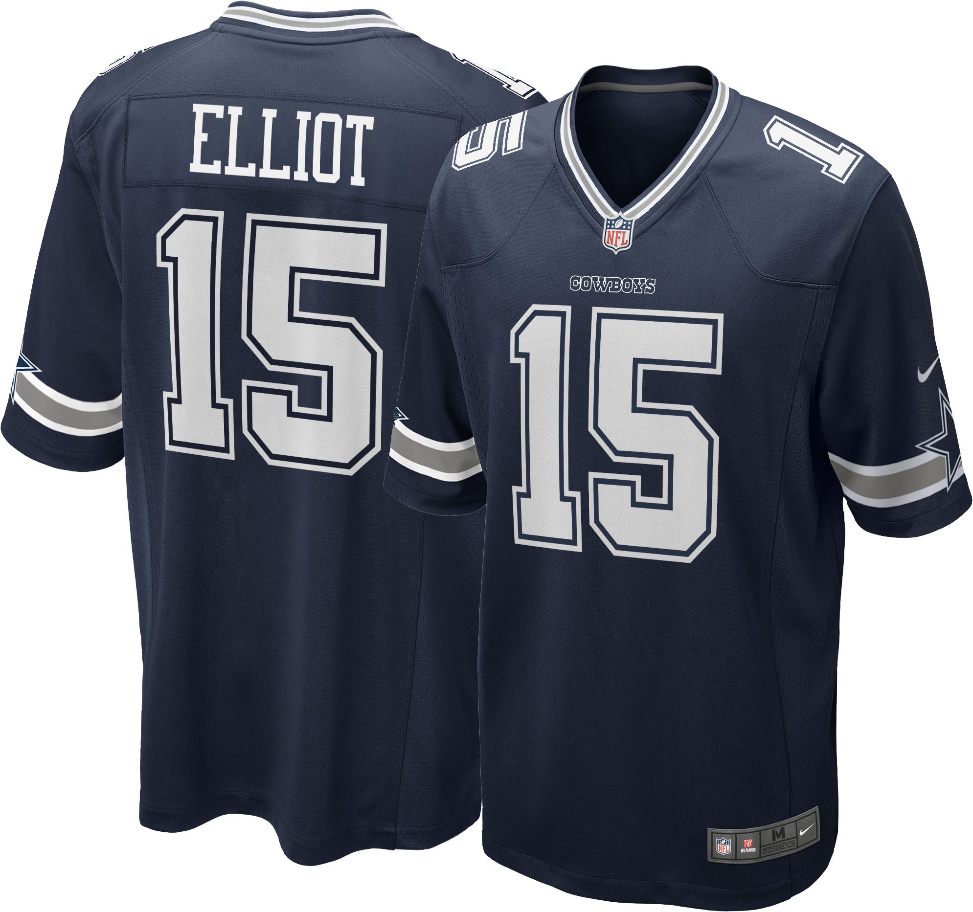 Football Ezekiel Elliott Gold Jersey Ezekiel Elliott 2019-20