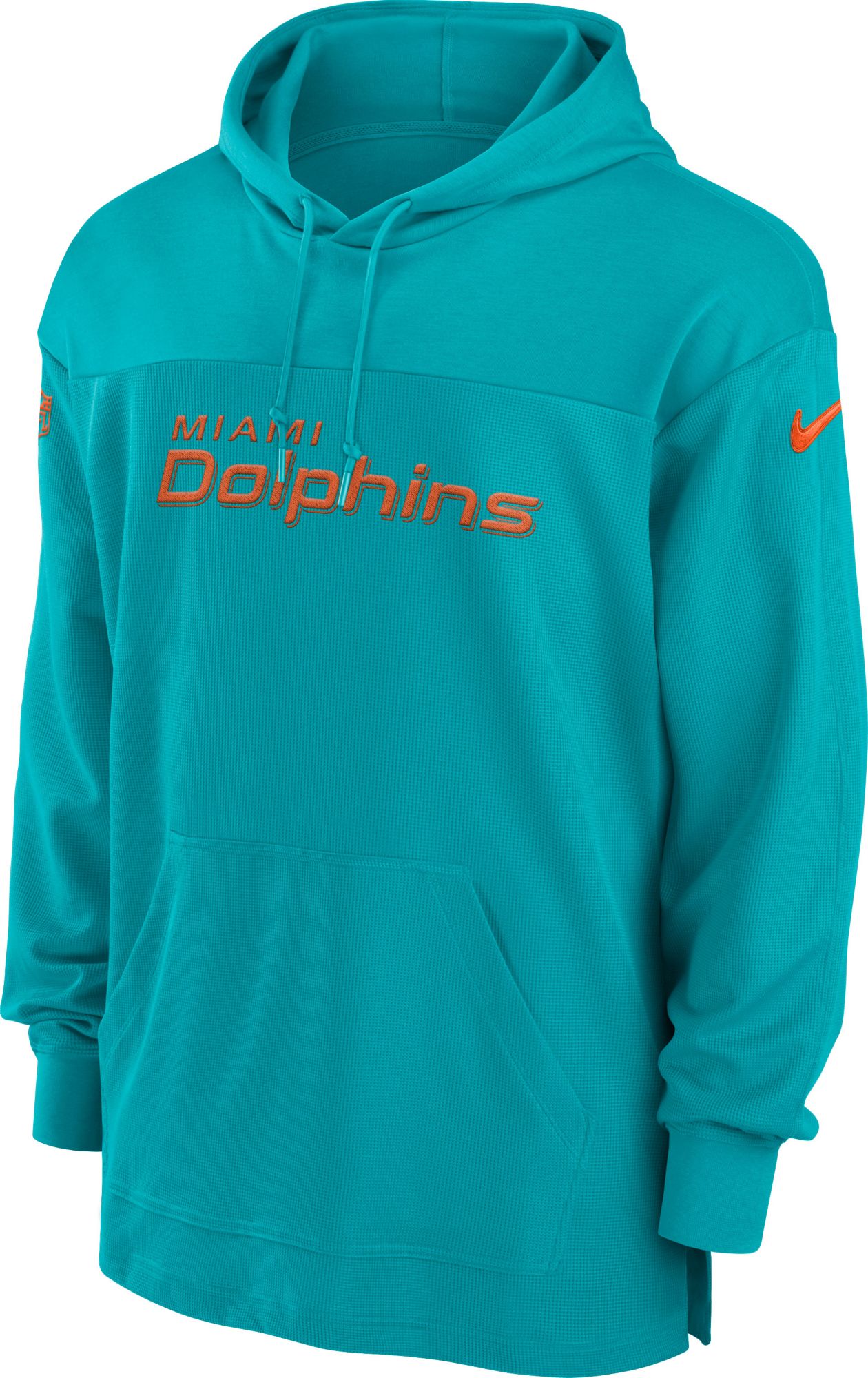 Nike Men's Miami Dolphins Fleece Aqua Pullover Hoodie