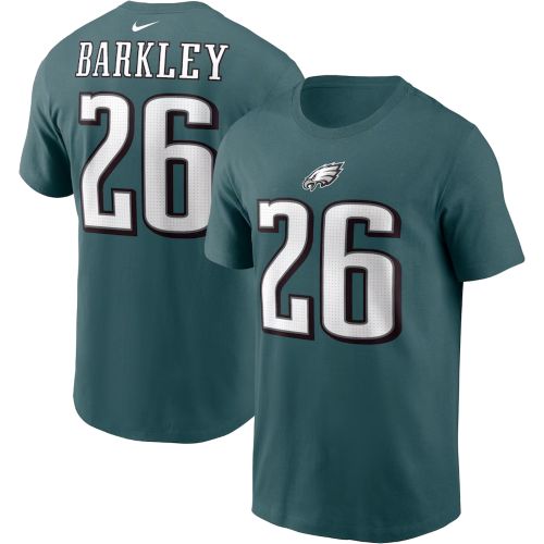 Nike Men's Philadelphia Eagles Saquon Barkley #26 Alternate Black