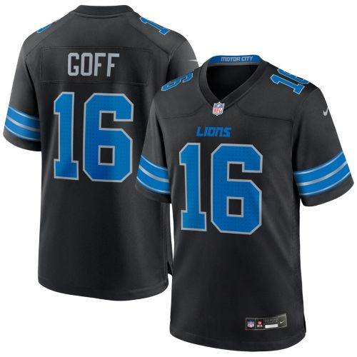 Nike Men's Detroit Lions Jahmyr Gibbs #0 Black Alternate Game