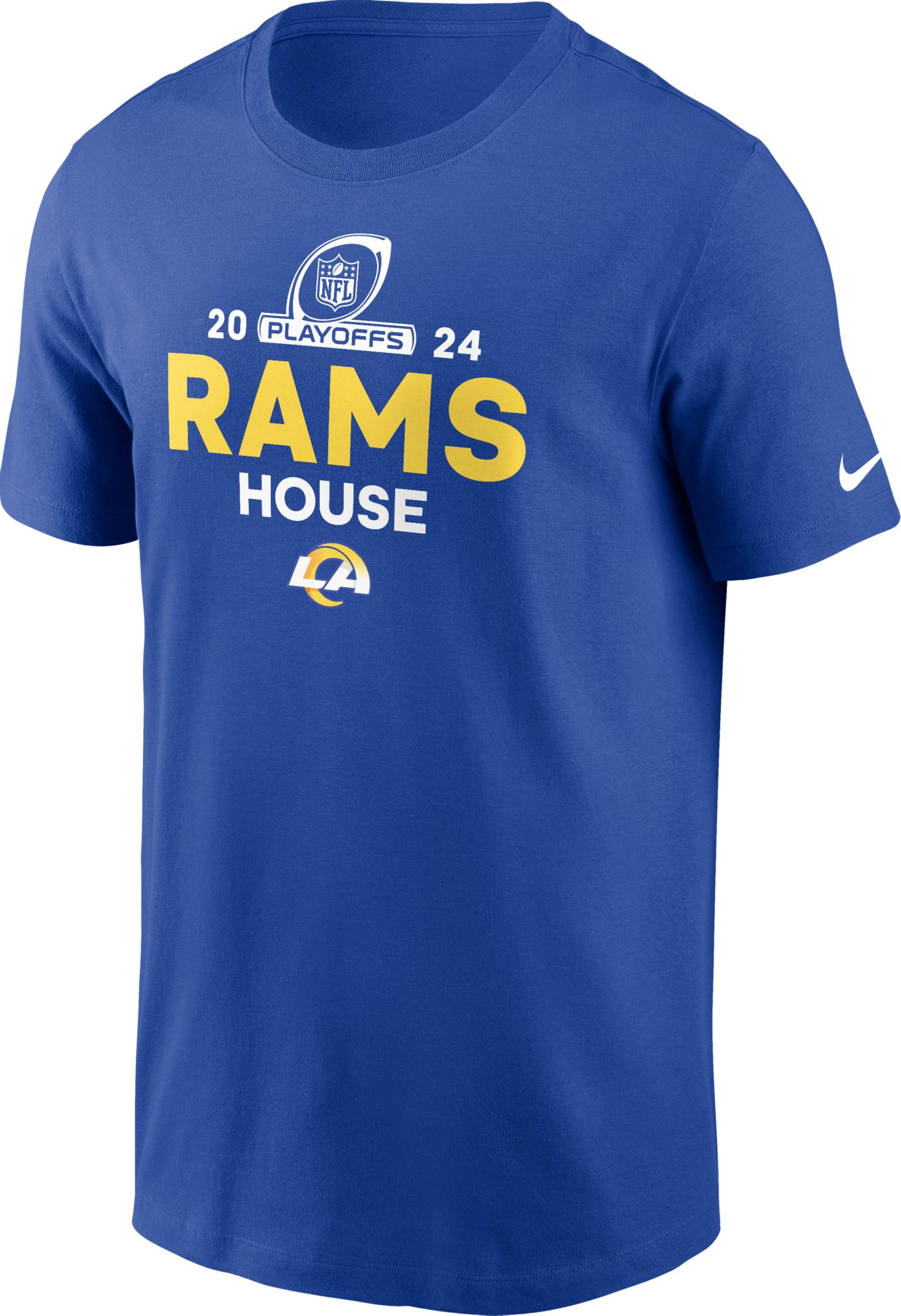 Nike Men's Los Angeles Rams 20242025 Playoffs Royal TShirt Dick's