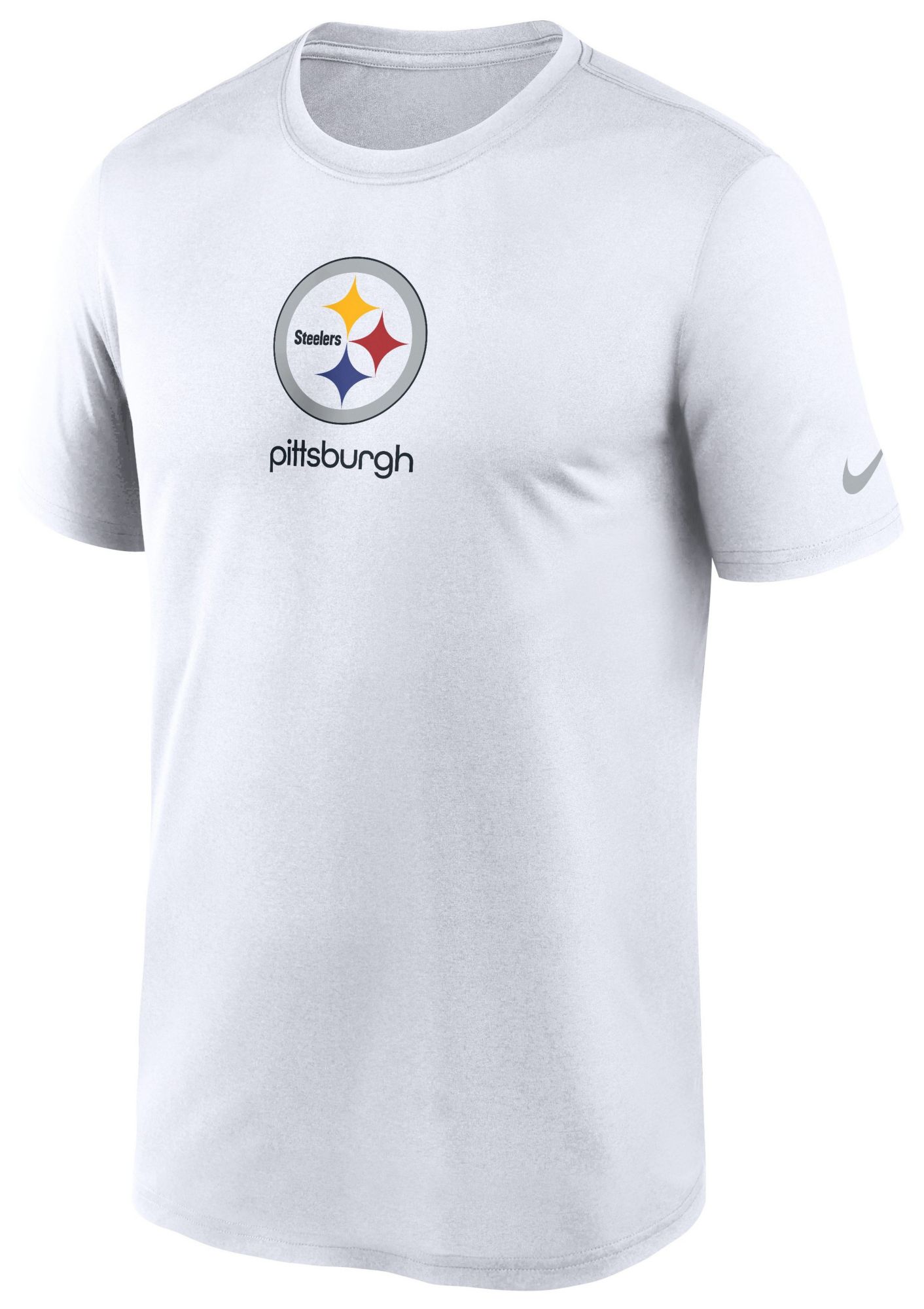 Nike Men's Pittsburgh Steelers White Legend Logo T-Shirt product image